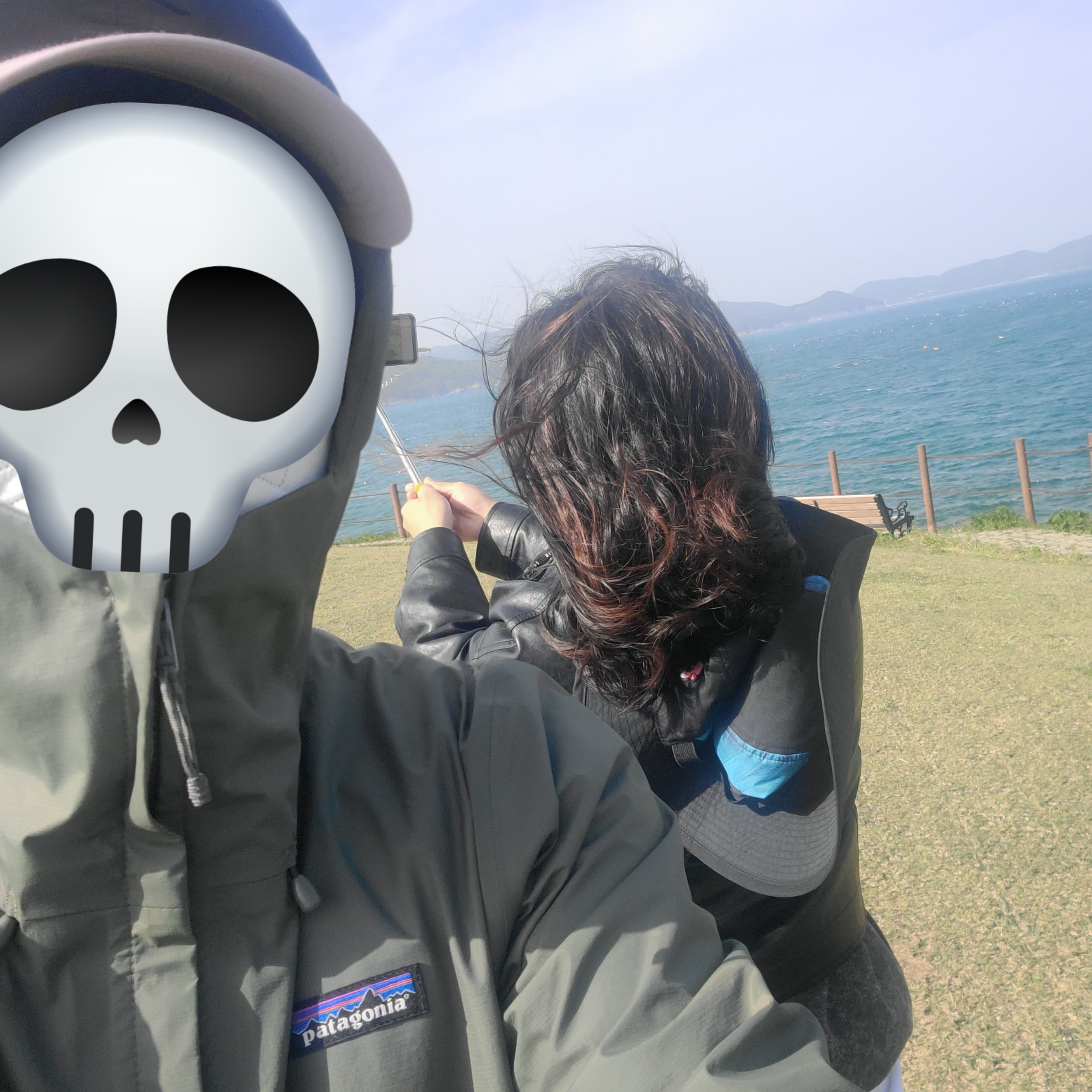 Patagonia Torrentshell 3L Jacket Nouveau Green 착용 스타일
