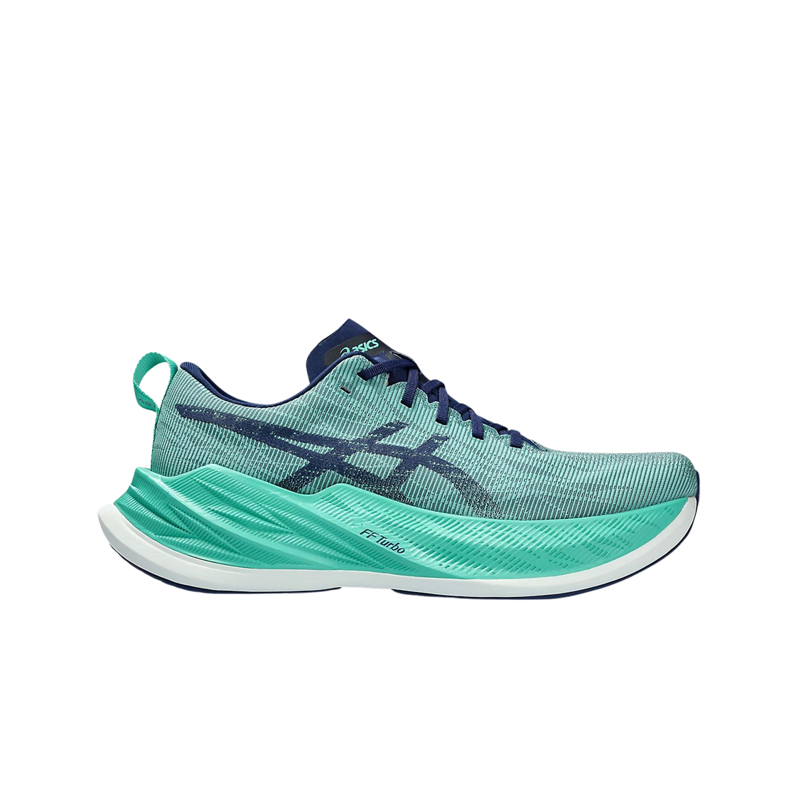 아식스 슈퍼블라스트 오로라 그린 블루 익스팬스(Asics Superblast Aurora Green Blue Expanse)