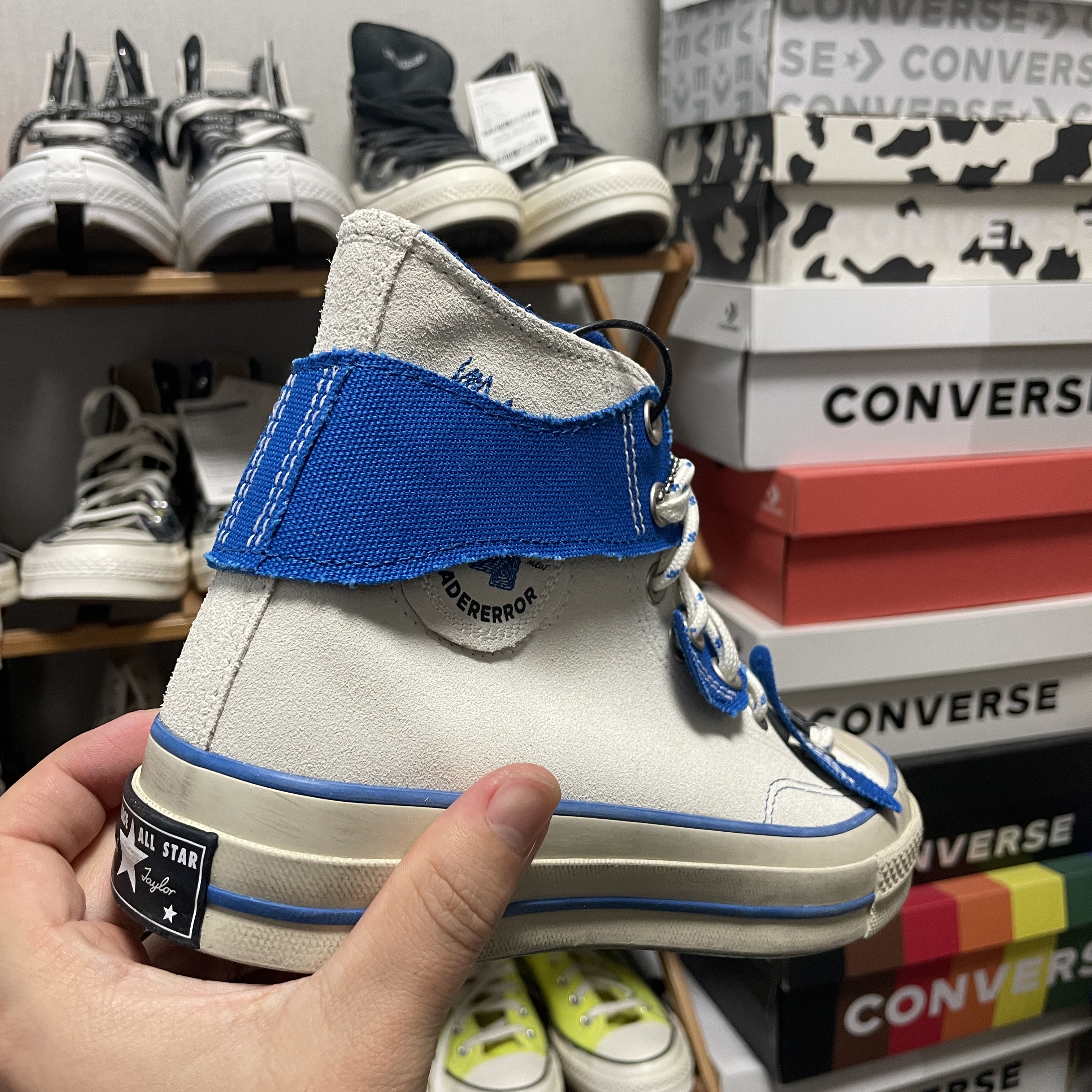 Converse x Ader Error Chuck 70 High White 착용 스타일 - 3