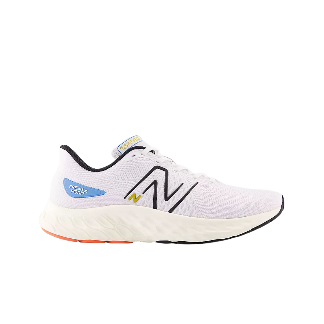 뉴발란스 프레쉬 폼 X Evoz v3 화이트 앙고라 - 2E 와이드(New Balance Fresh Foam X Evoz v3 White Angora - 2E Wide) - 1