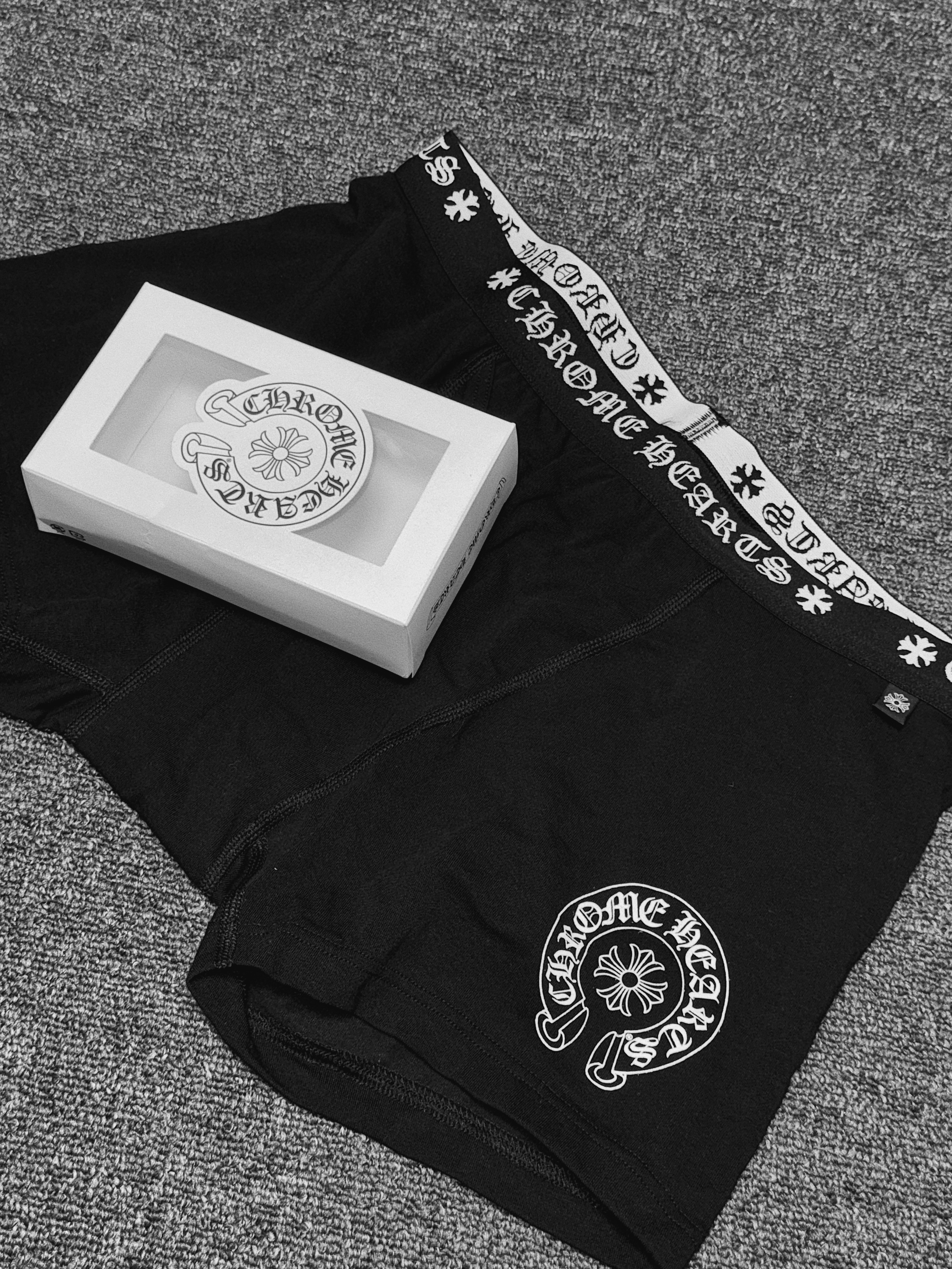 Chrome Hearts Boxer Brief Black 착용 스타일 - 2