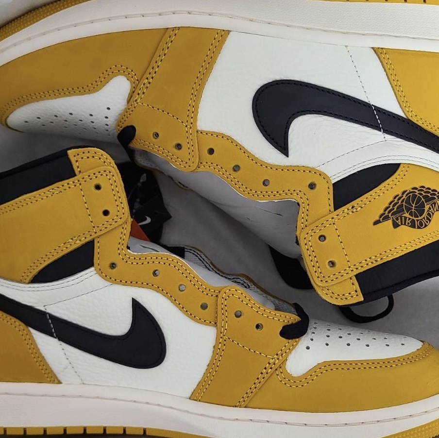 Jordan 1 Retro High OG Yellow Ochre 착용 스타일
