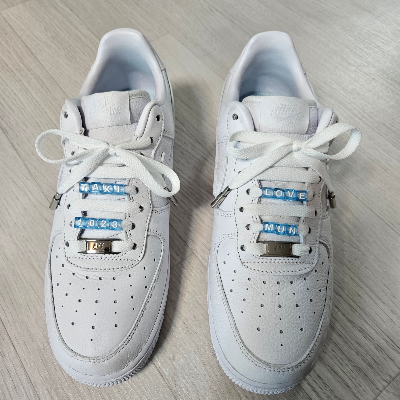 Nike x Drake Nocta Air Force 1 Low SP Certified Lover Boy White 착용 스타일