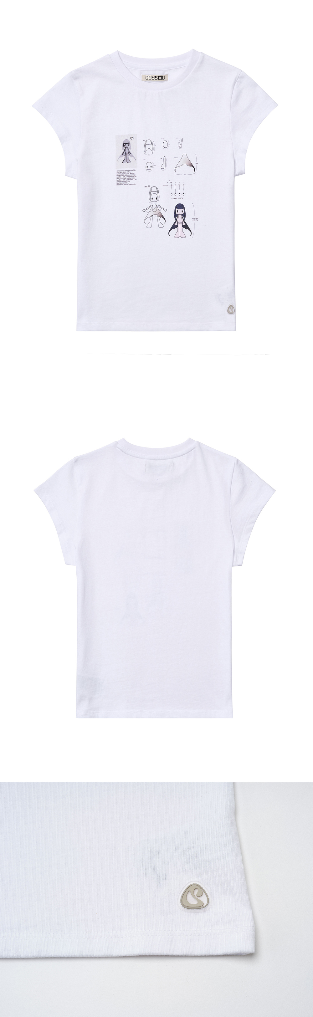[COYSEIO]Coyseio Legna T Shirts/追跡付 ☆COYSEIO☆LEGNA T SHIRTS (COYSEIO/Tシャツ・カットソー