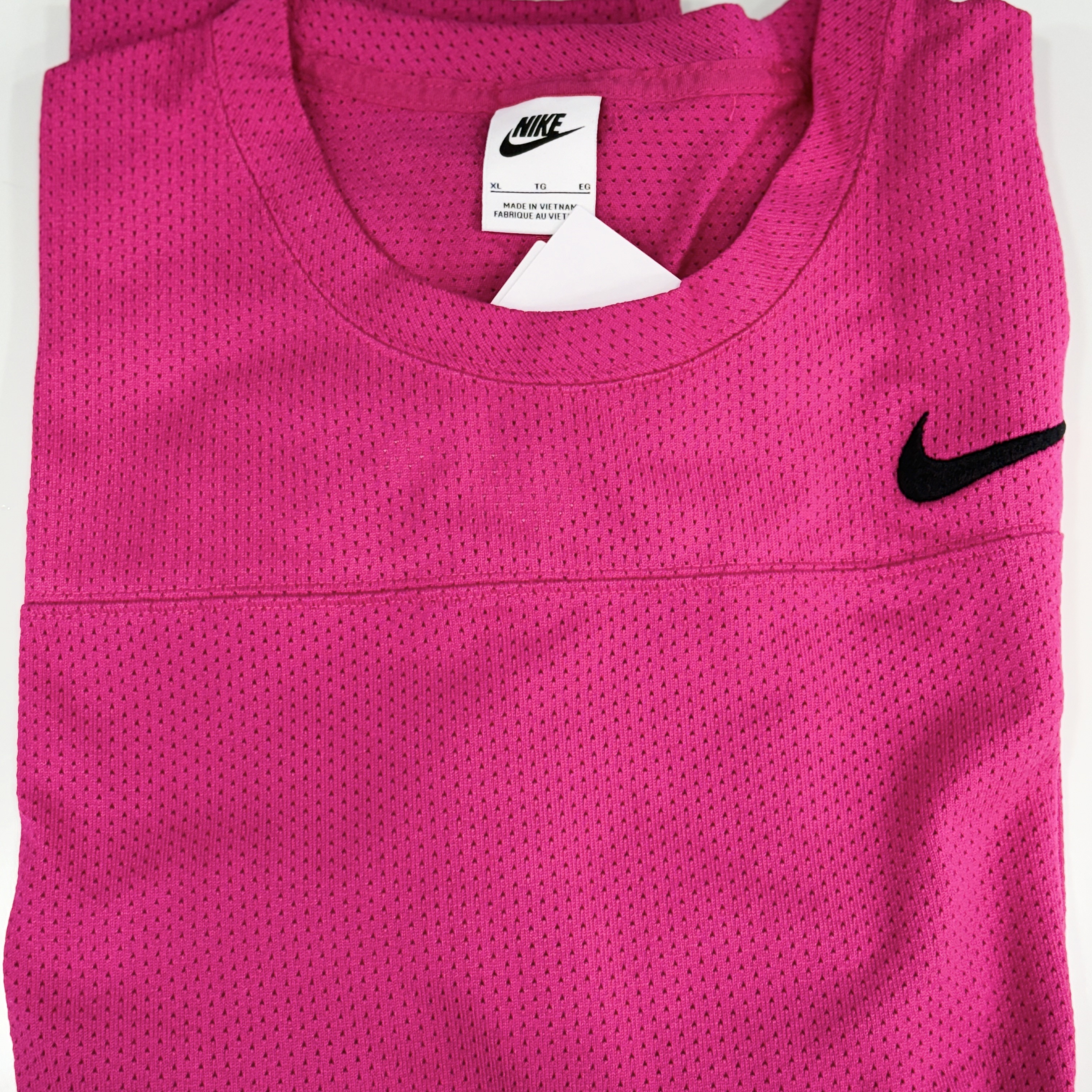 Nike x Stussy Long Sleeve Top Fireberry (FJ9164-615) 착용 스타일