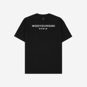 Wooyoungmi Cotton Back Logo T-Shirt Black - 24SS