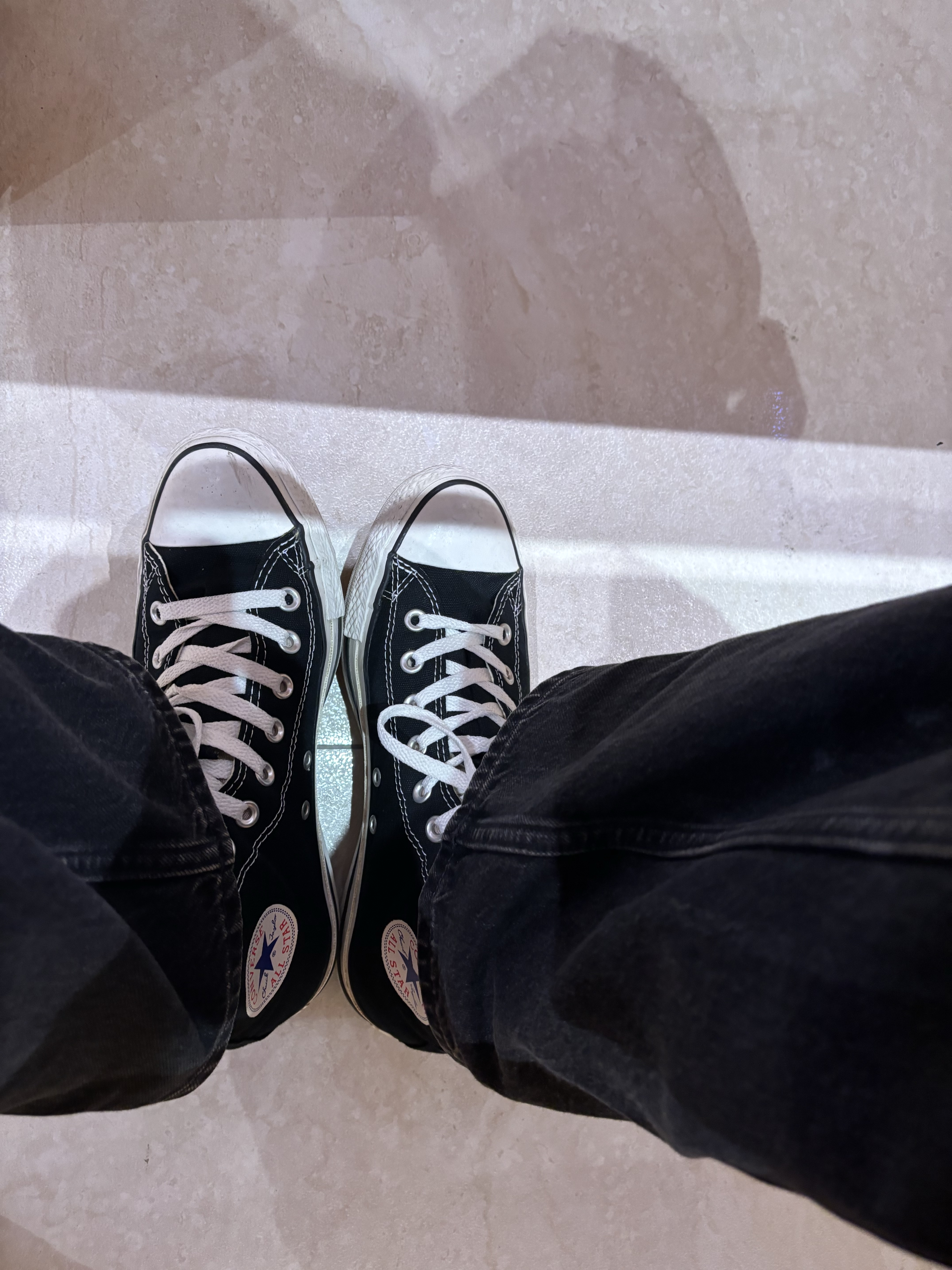 Converse Chuck 70 Hi Black 착용 스타일