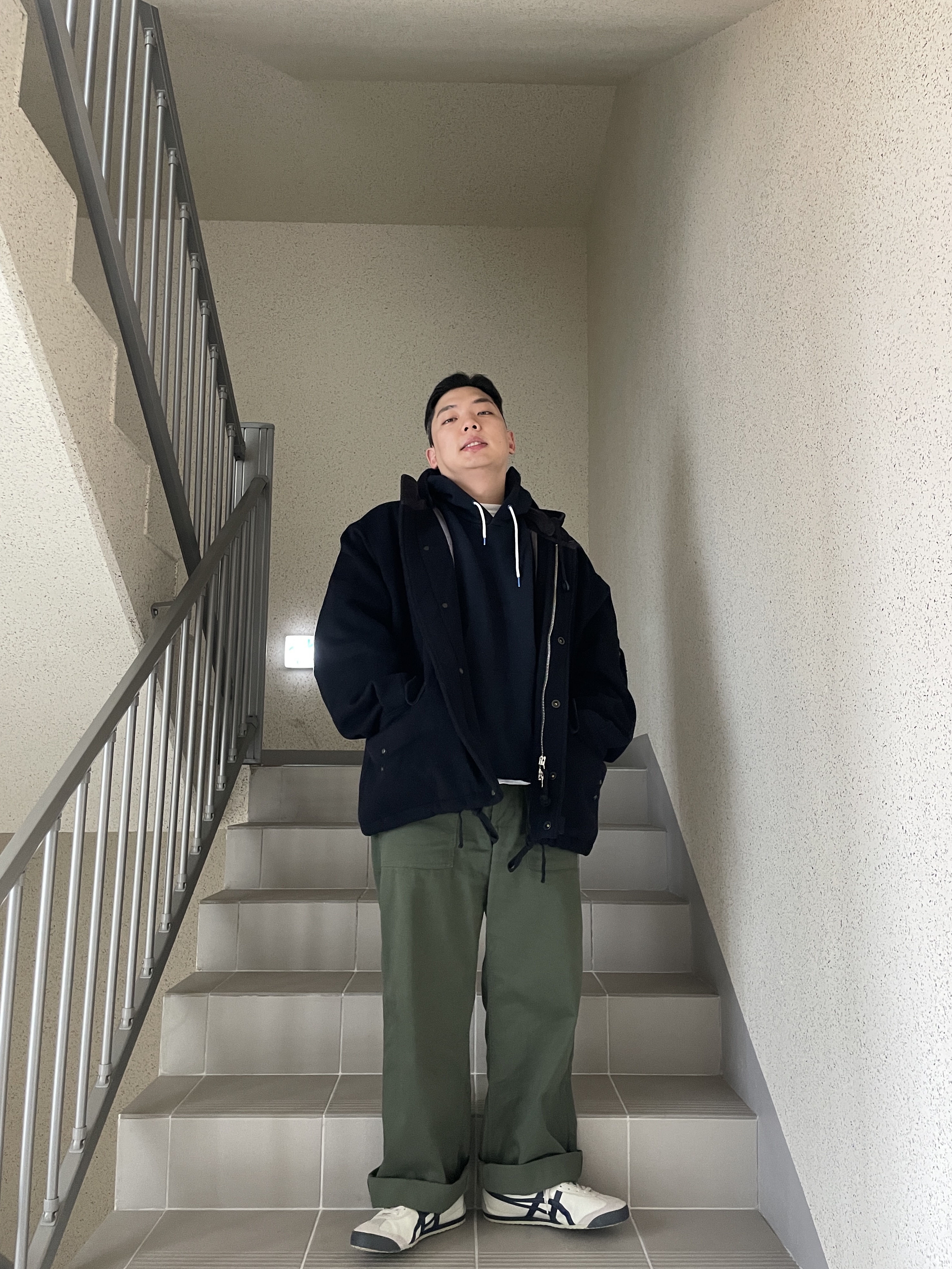 Onitsuka Tiger Mexico 66 Birch 착용 스타일 - 1