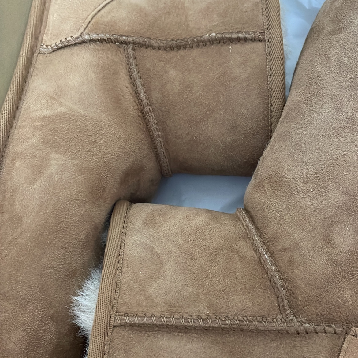 (W) UGG Classic Mini II Boots Chestnut 착용 스타일