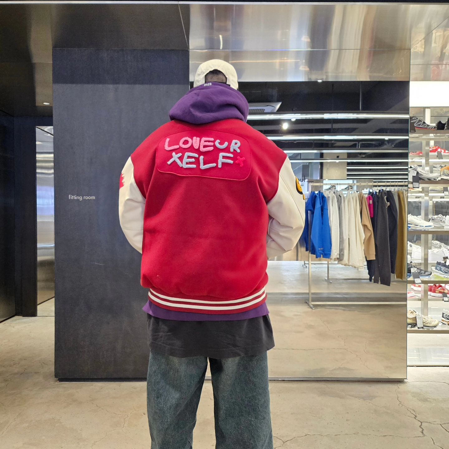Supreme Military Camp Cap Stone - 22SS, Oakley Eye Jacket Redux Matte Black Frame Prizm Grey Lenses High Bridge Fit 착용 스타일 - 2