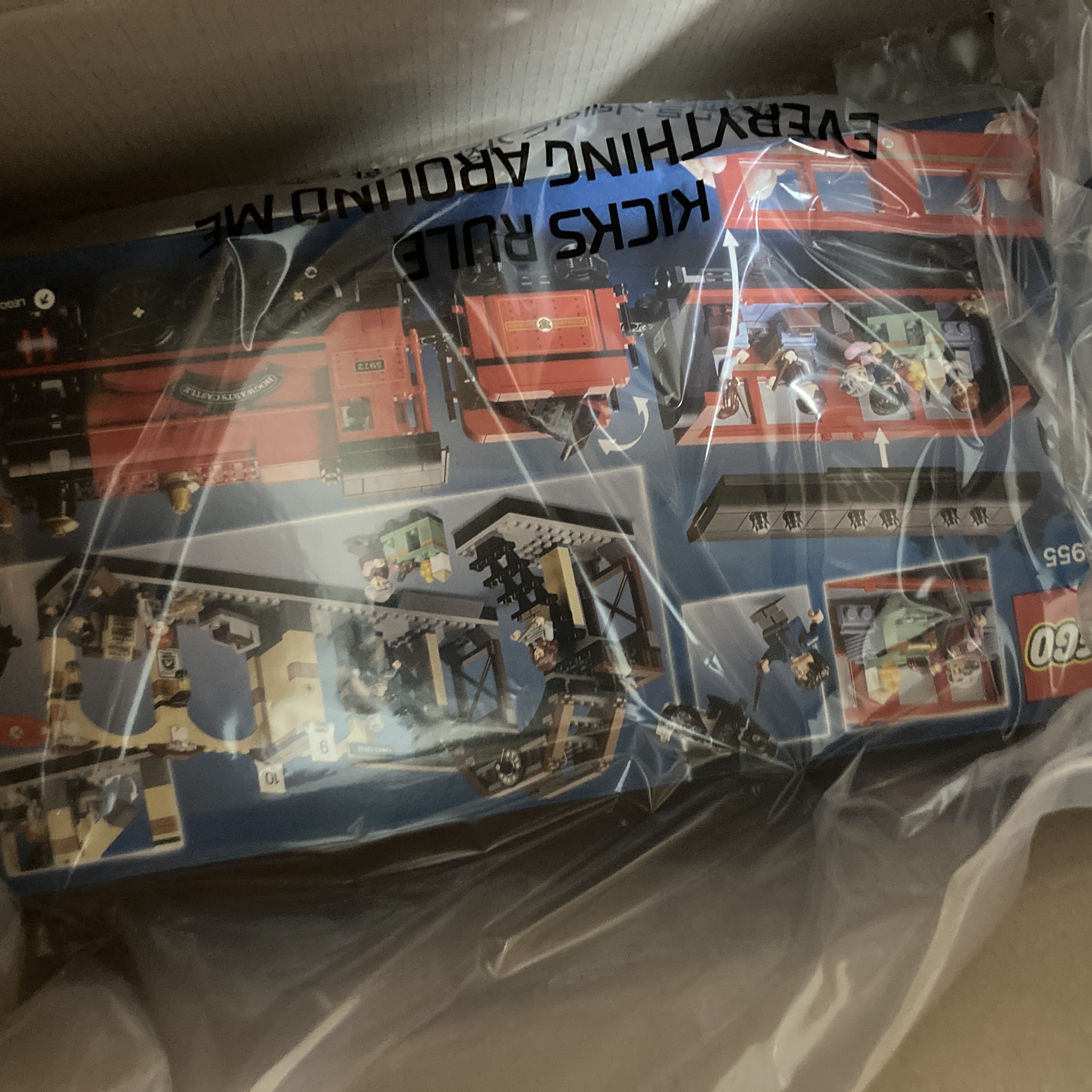Lego Harry Potter Hogwarts Express 착용 스타일