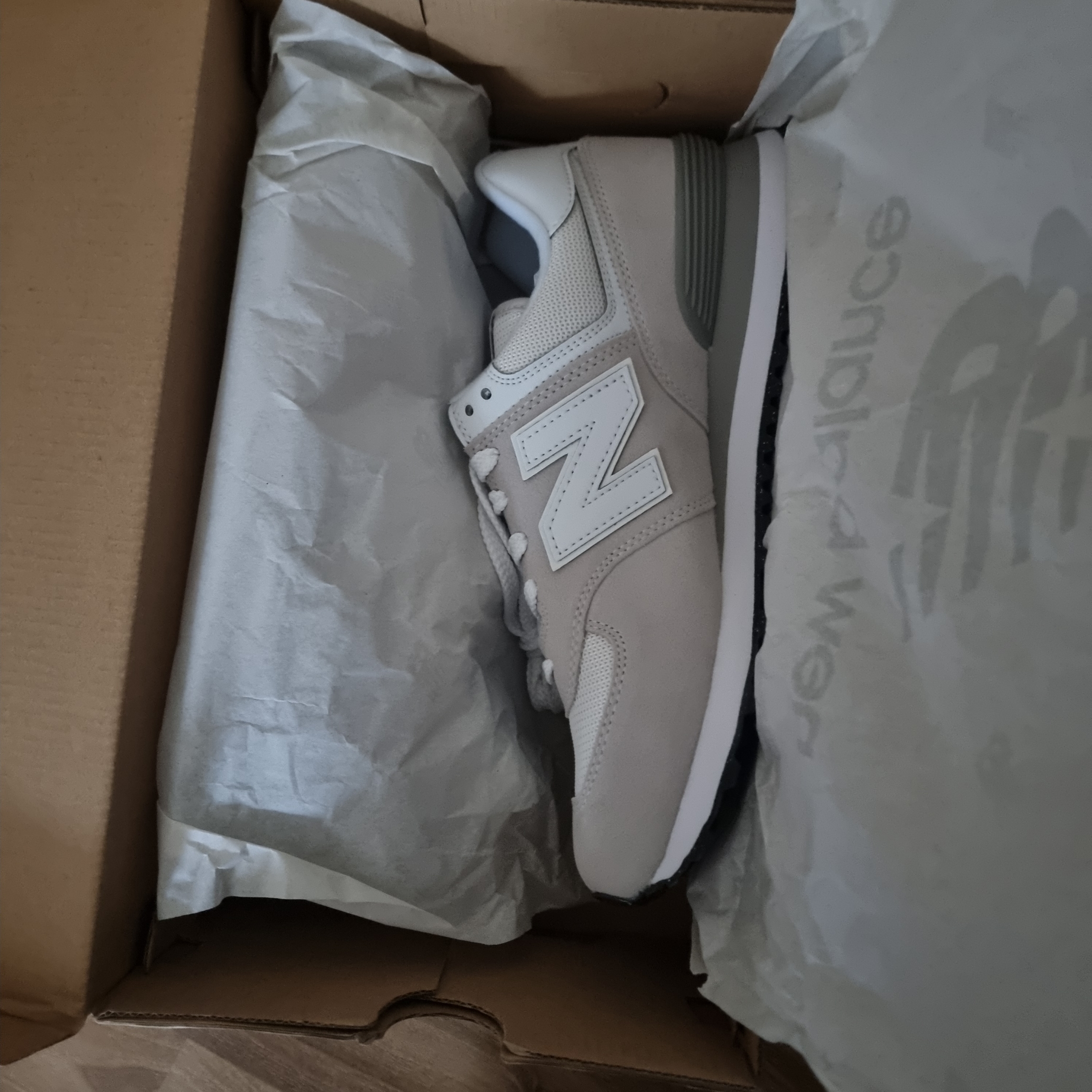 New Balance 574 Nimbus Cloud - D Standard 착용 스타일 - 3