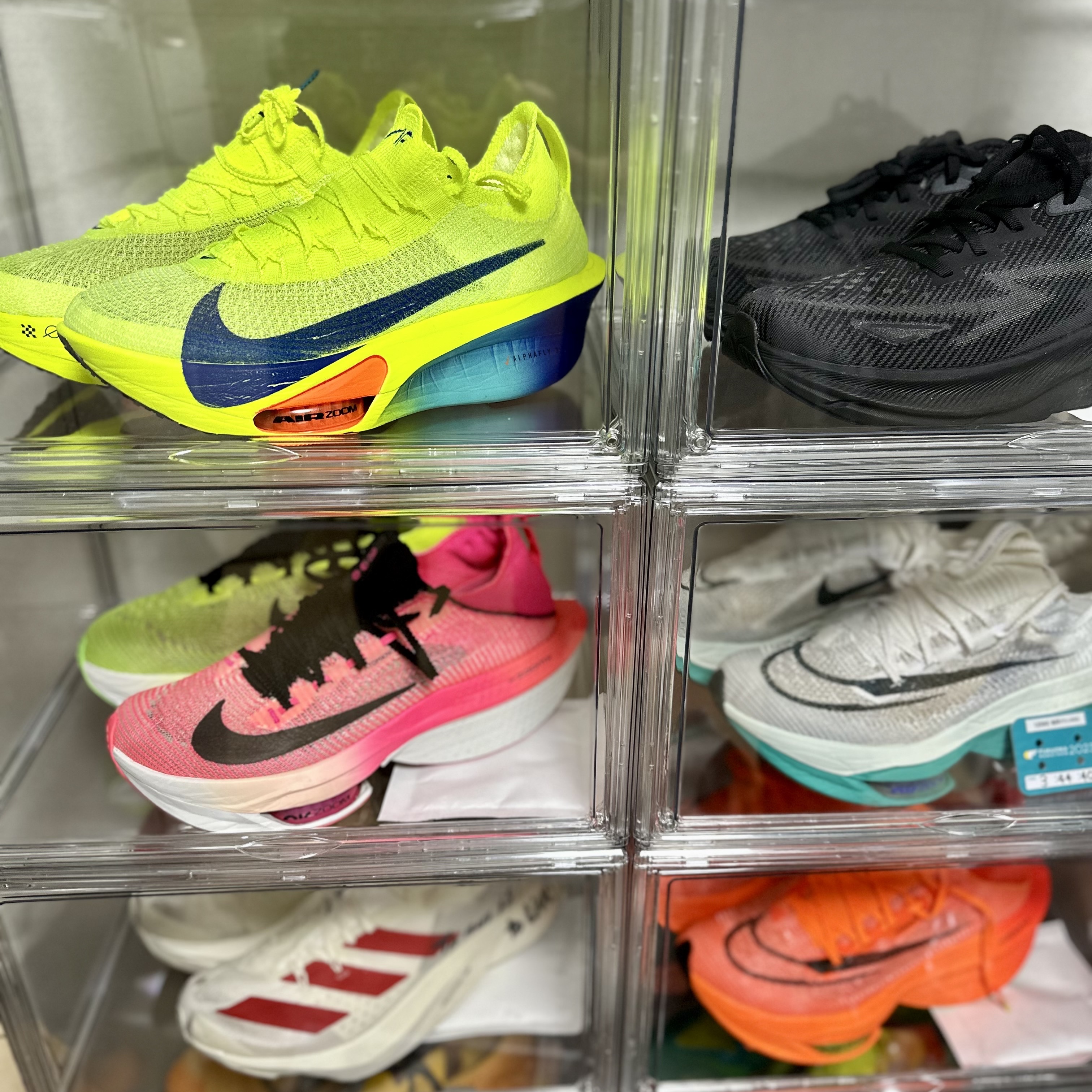 Nike Air Zoom Alphafly Next% 3 Volt 착용 스타일 - 2