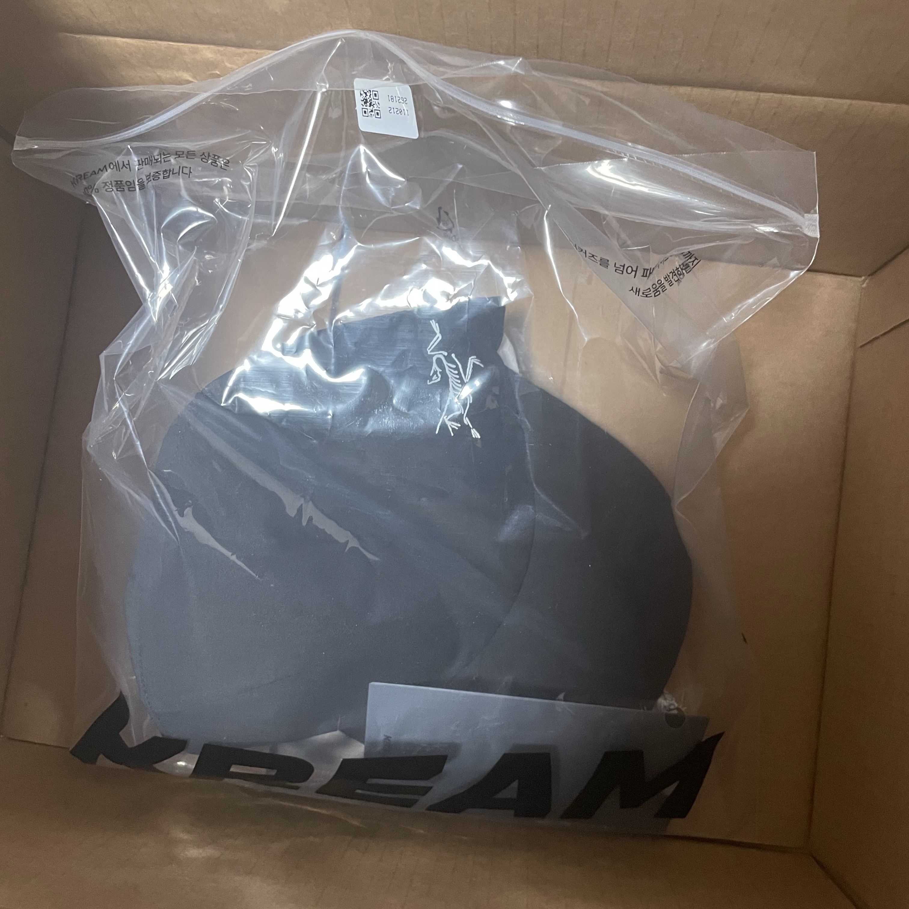 Arc'teryx Calvus Cap Black 착용 스타일