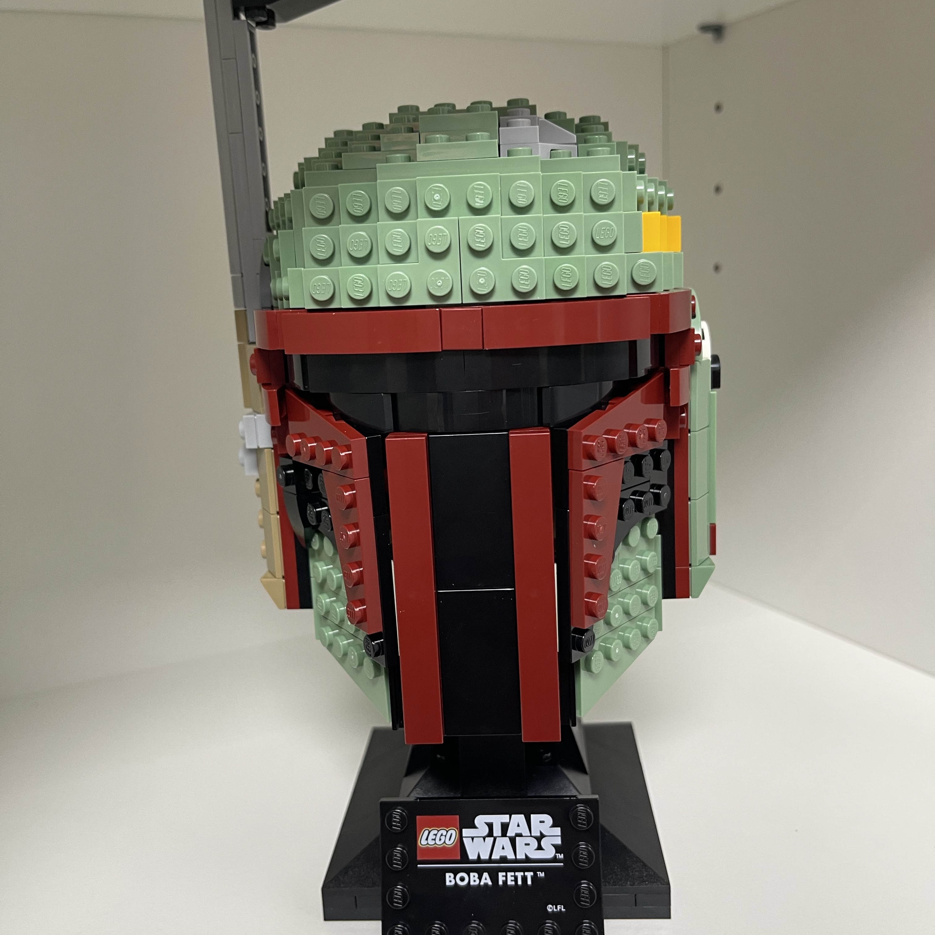 Lego Star Wars Boba Fett Helmet 착용 스타일
