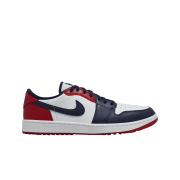Jordan 1 Low Golf Obsidian Varsity Red