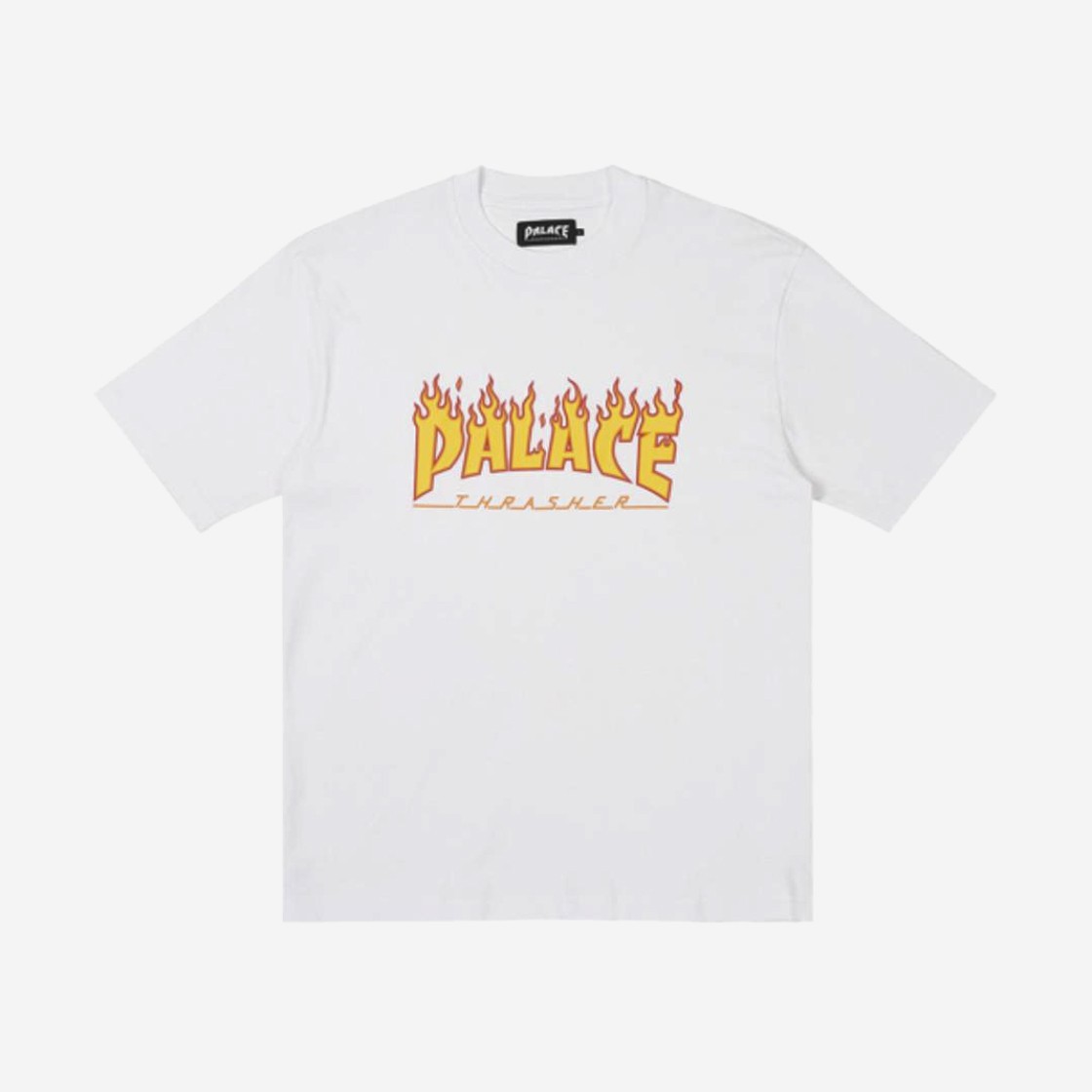 Palace x Thrasher T-Shirt White - 24SS 상세 이미지 1