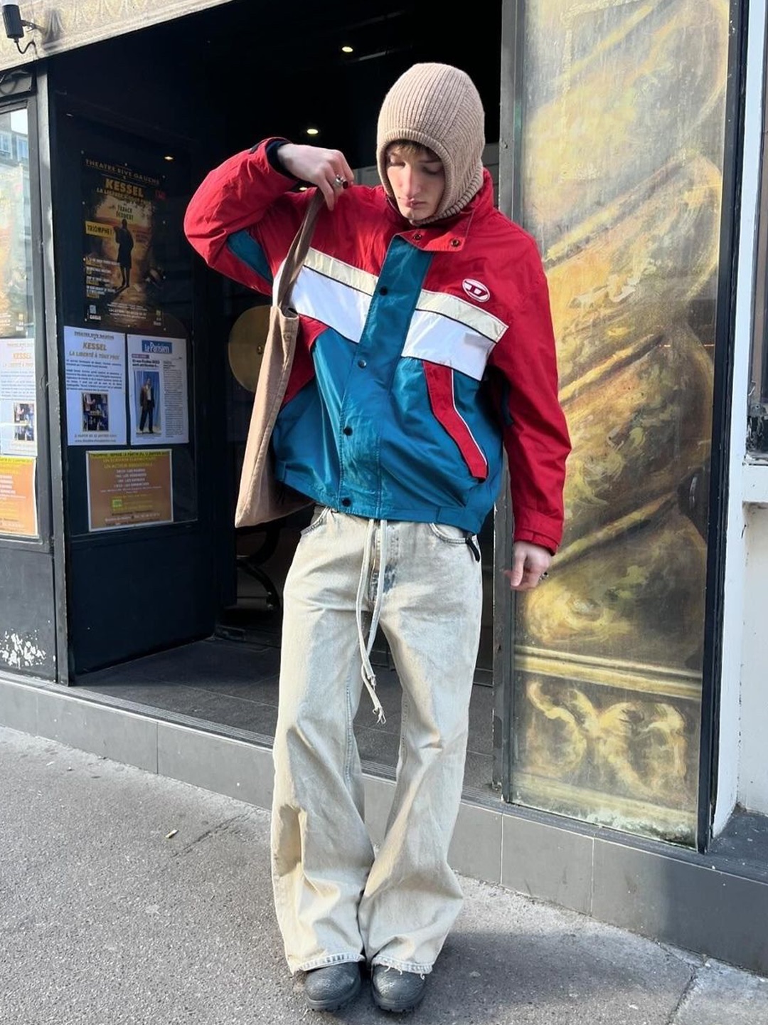 Arc'teryx Beta LT Jacket Solace, Diesel J-Rodney-A Jacket Multicolor 착용 스타일 - 3