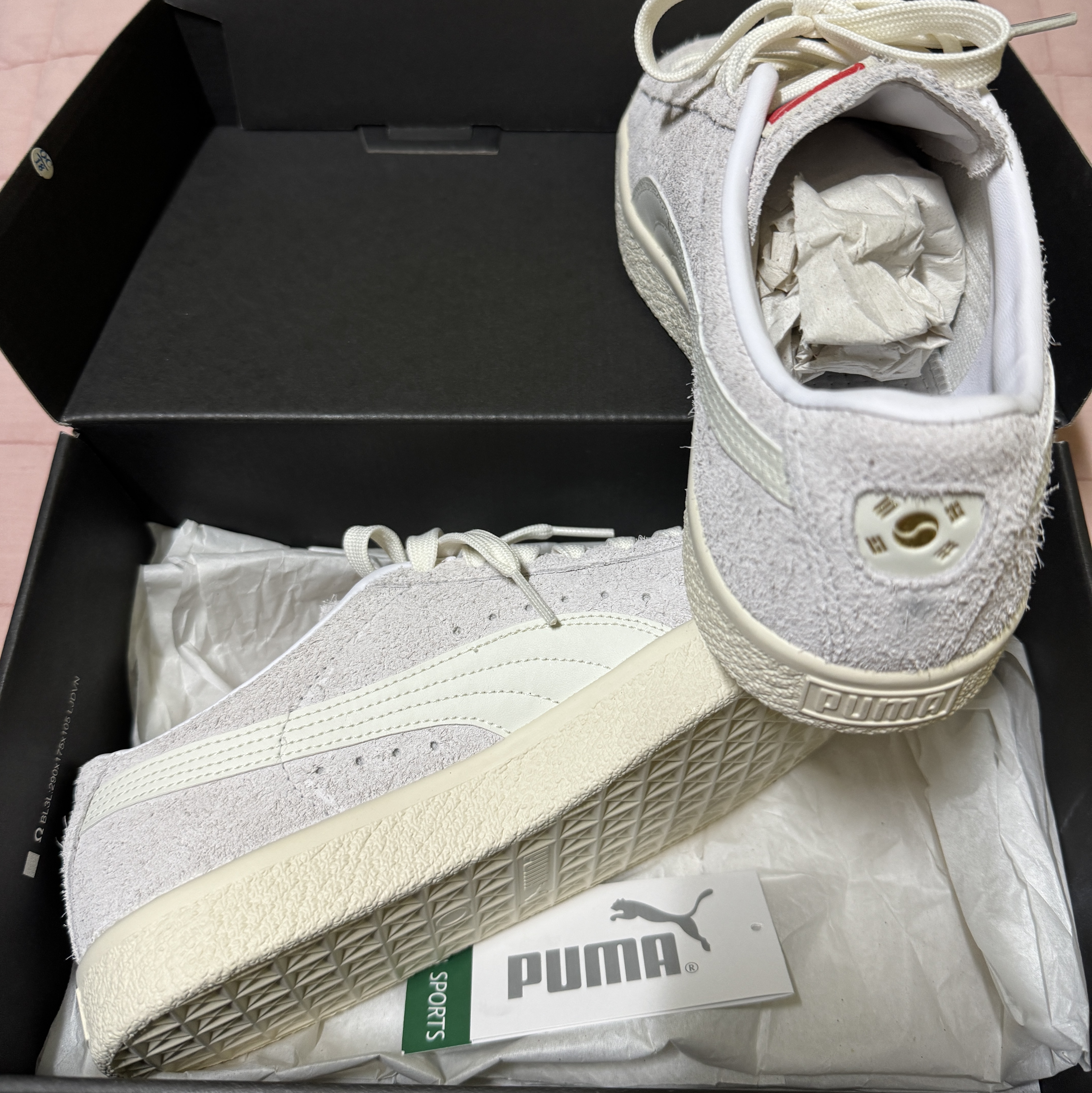 (W) Puma Suede VTG Korea 착용 스타일