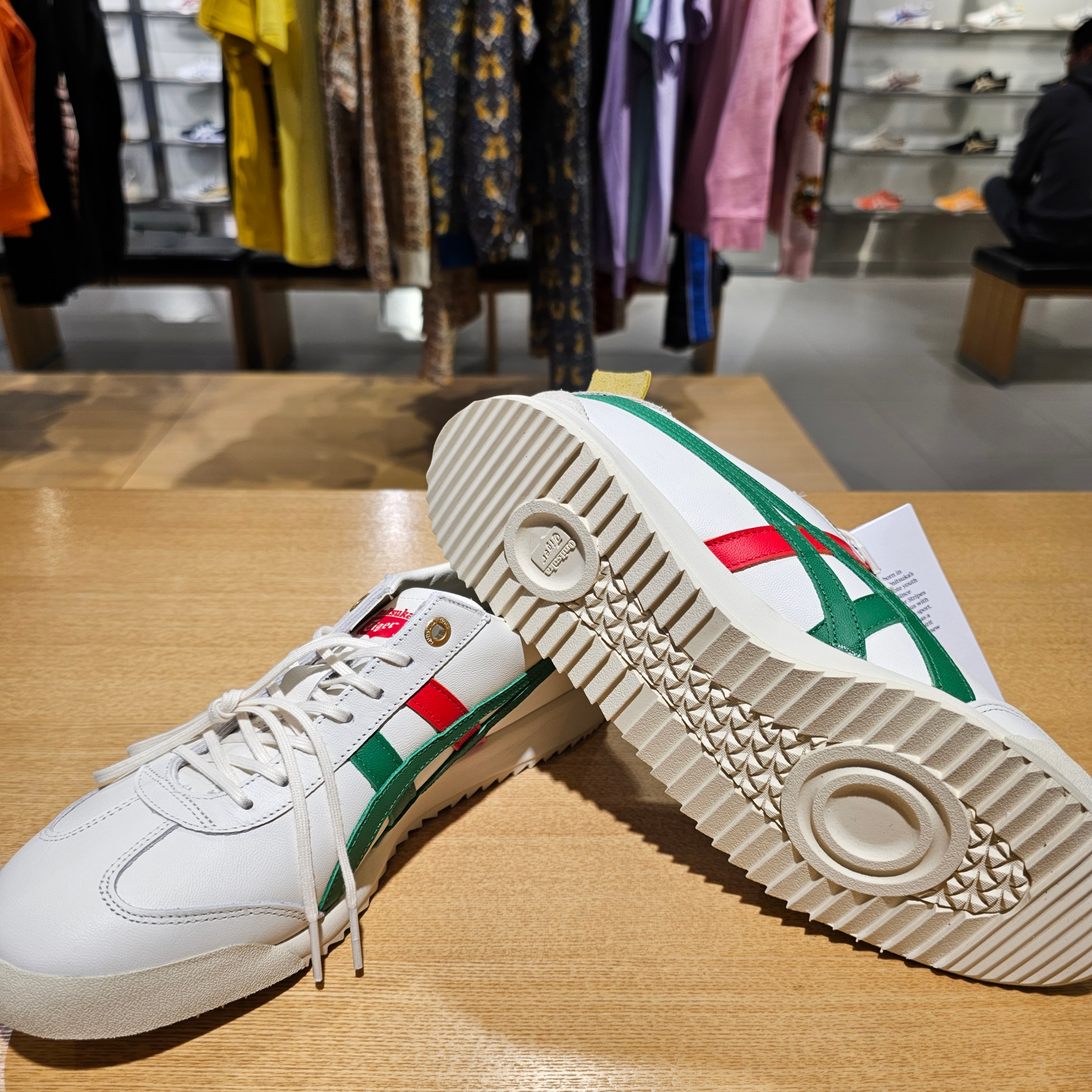 Onitsuka Tiger Mexico 66 EX Cream Green 착용 스타일 - 4