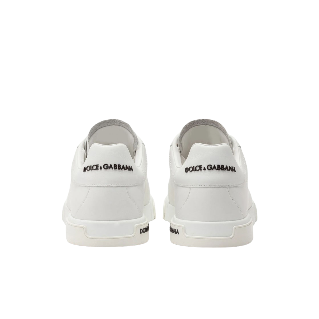 돌체 앤 가바나 카프스킨 나파 포르토피노 스니커즈 화이트(Dolce & Gabbana Calfskin Nappa Portofino Sneakers White) - 3