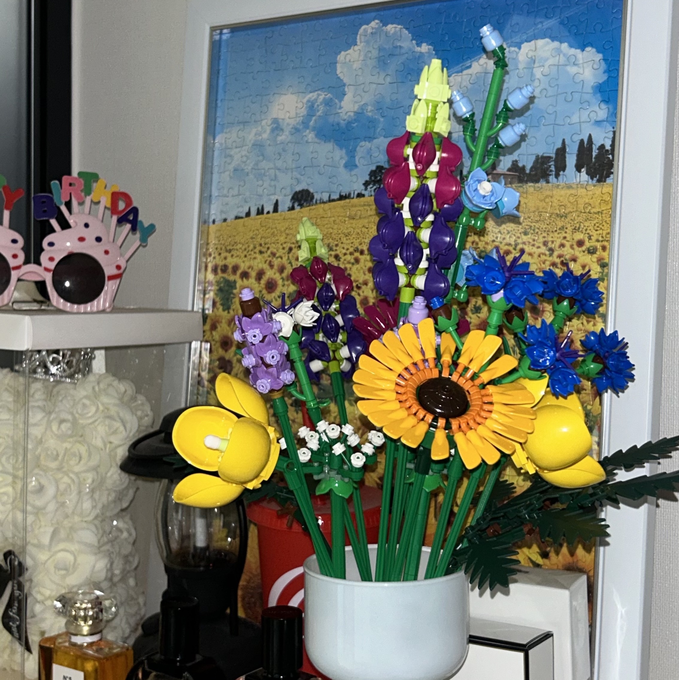 Lego Wildflower Bouquet 착용 스타일