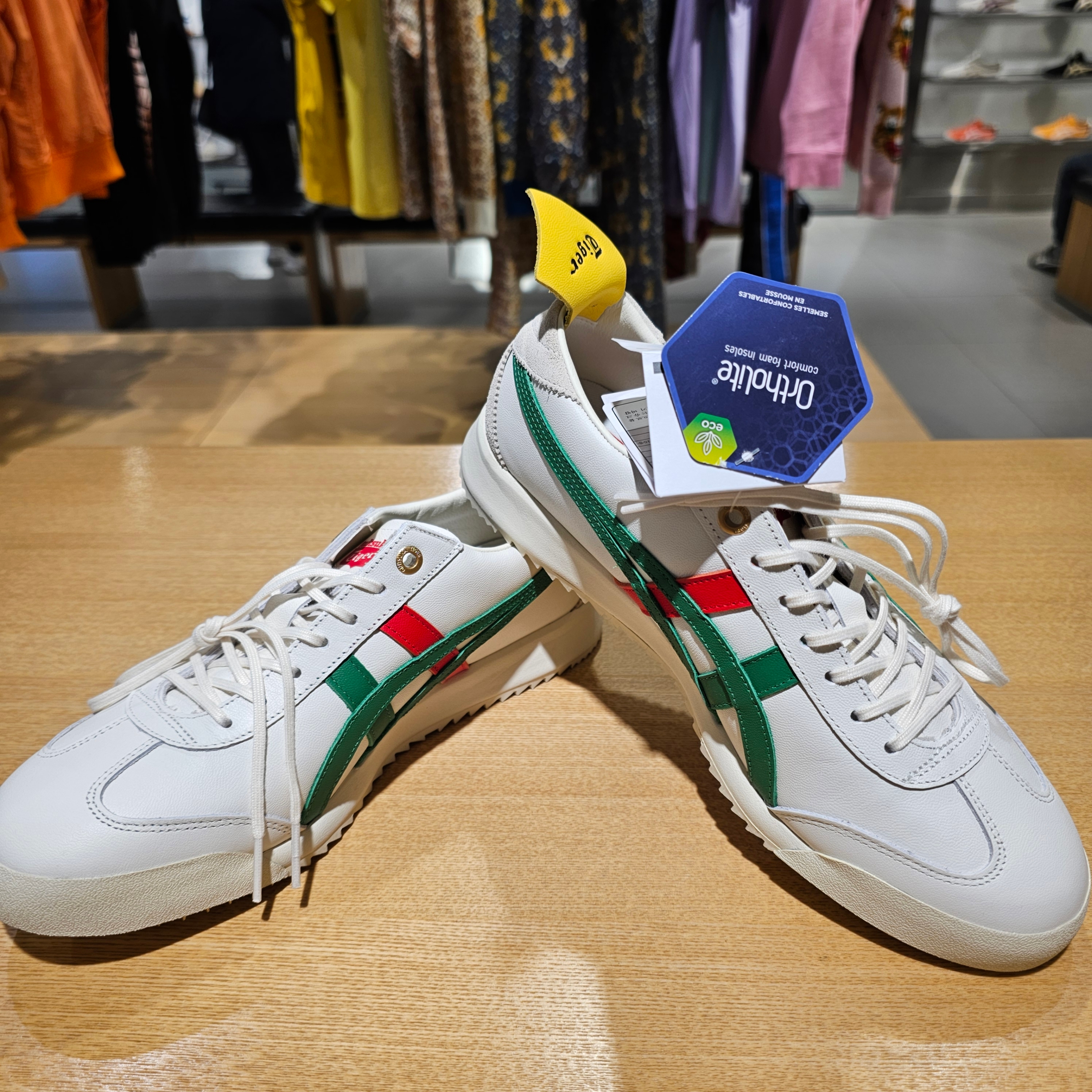 Onitsuka Tiger Mexico 66 EX Cream Green 착용 스타일 - 3