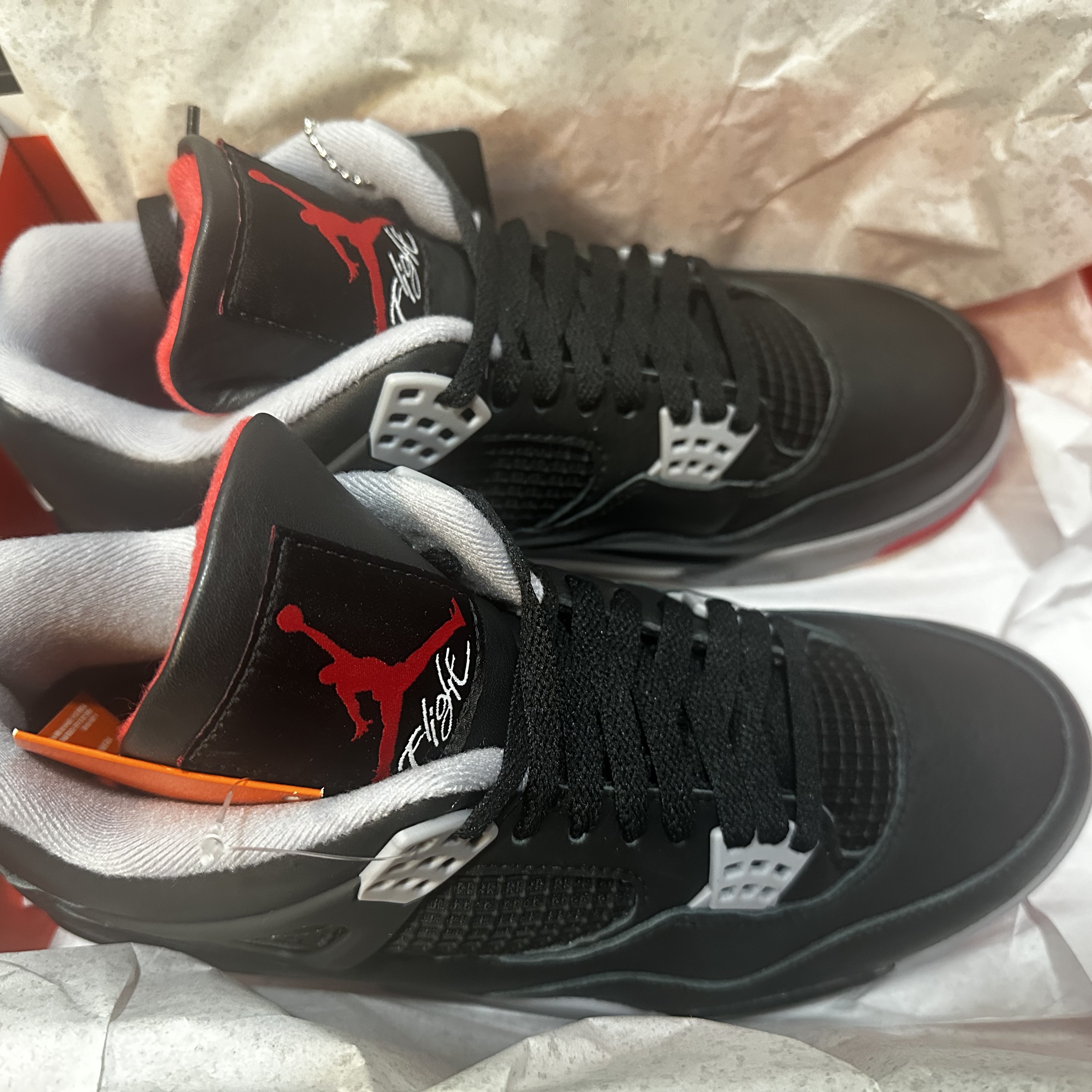 Jordan 4 Retro Bred Reimagined 착용 스타일 - 2