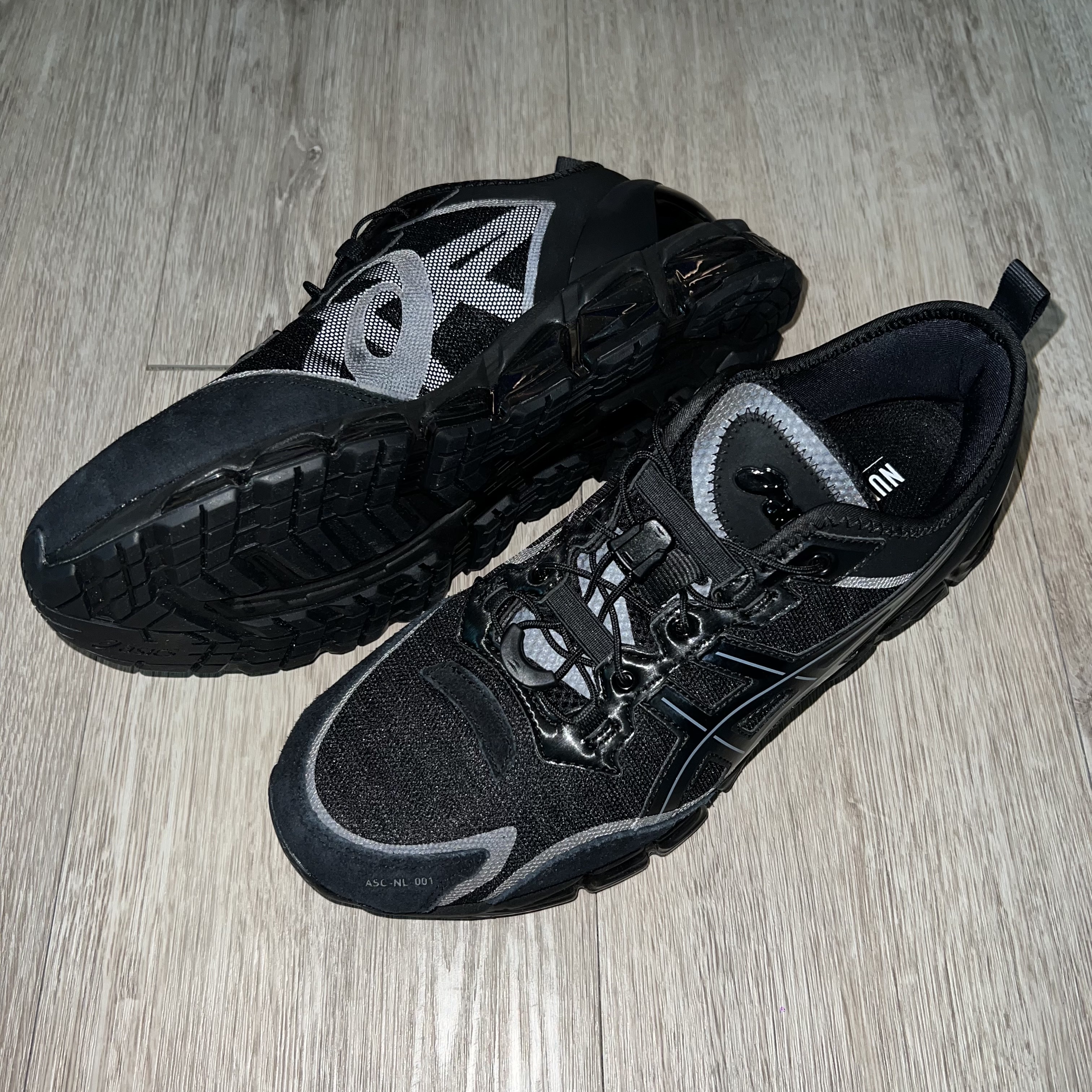 Asics x Nu Label Gel-Quantum 360 6 Black 착용 스타일