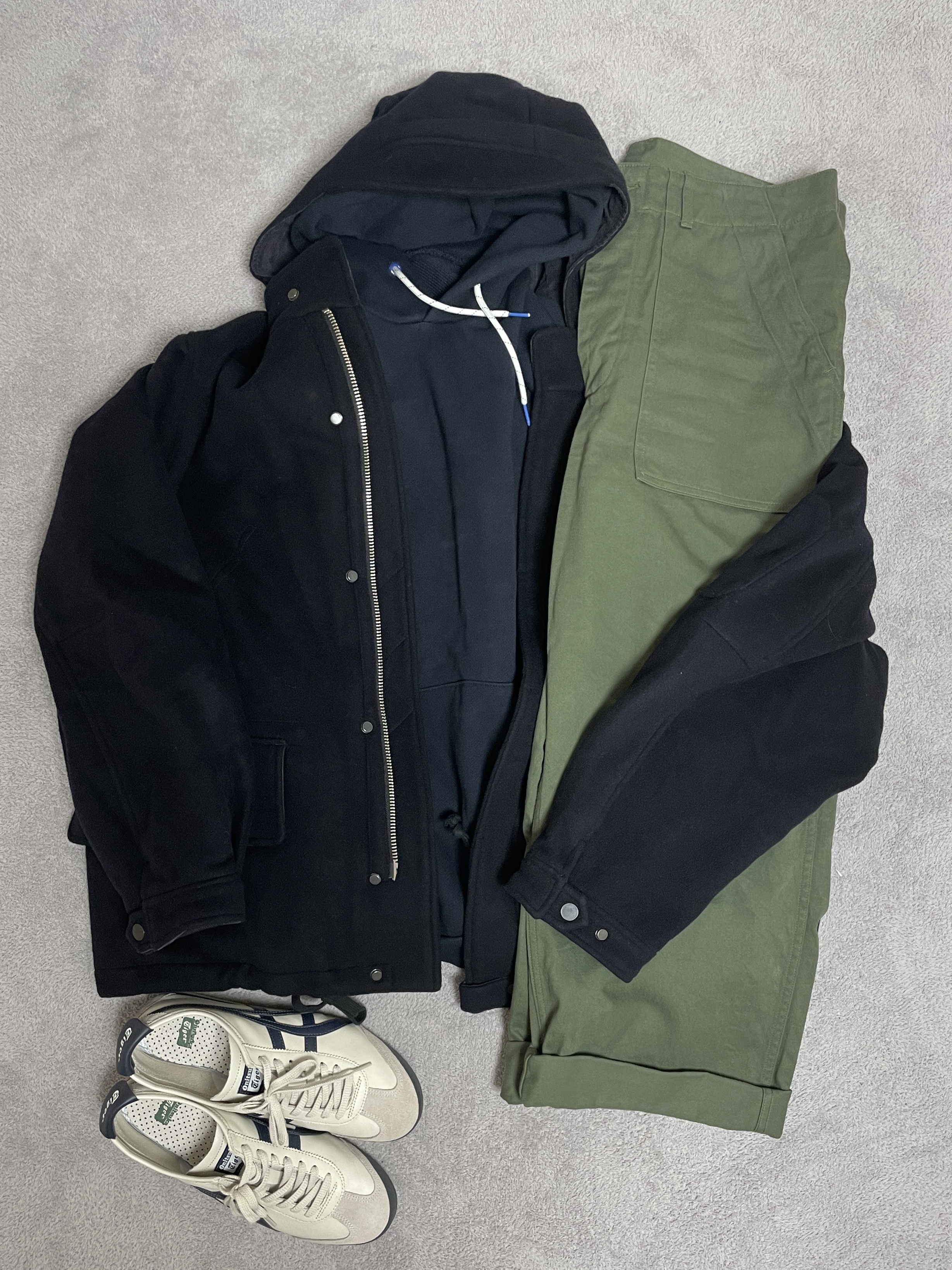 Onitsuka Tiger Mexico 66 Birch 착용 스타일 - 4