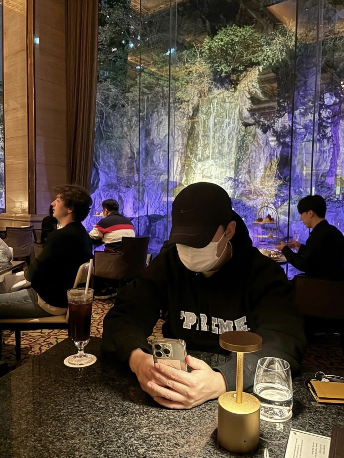 Nike x Drake Nocta NRG AU L91 Cap, Supreme Preme Hooded Sweatshirt Black - 22FW 착용 스타일 - 2