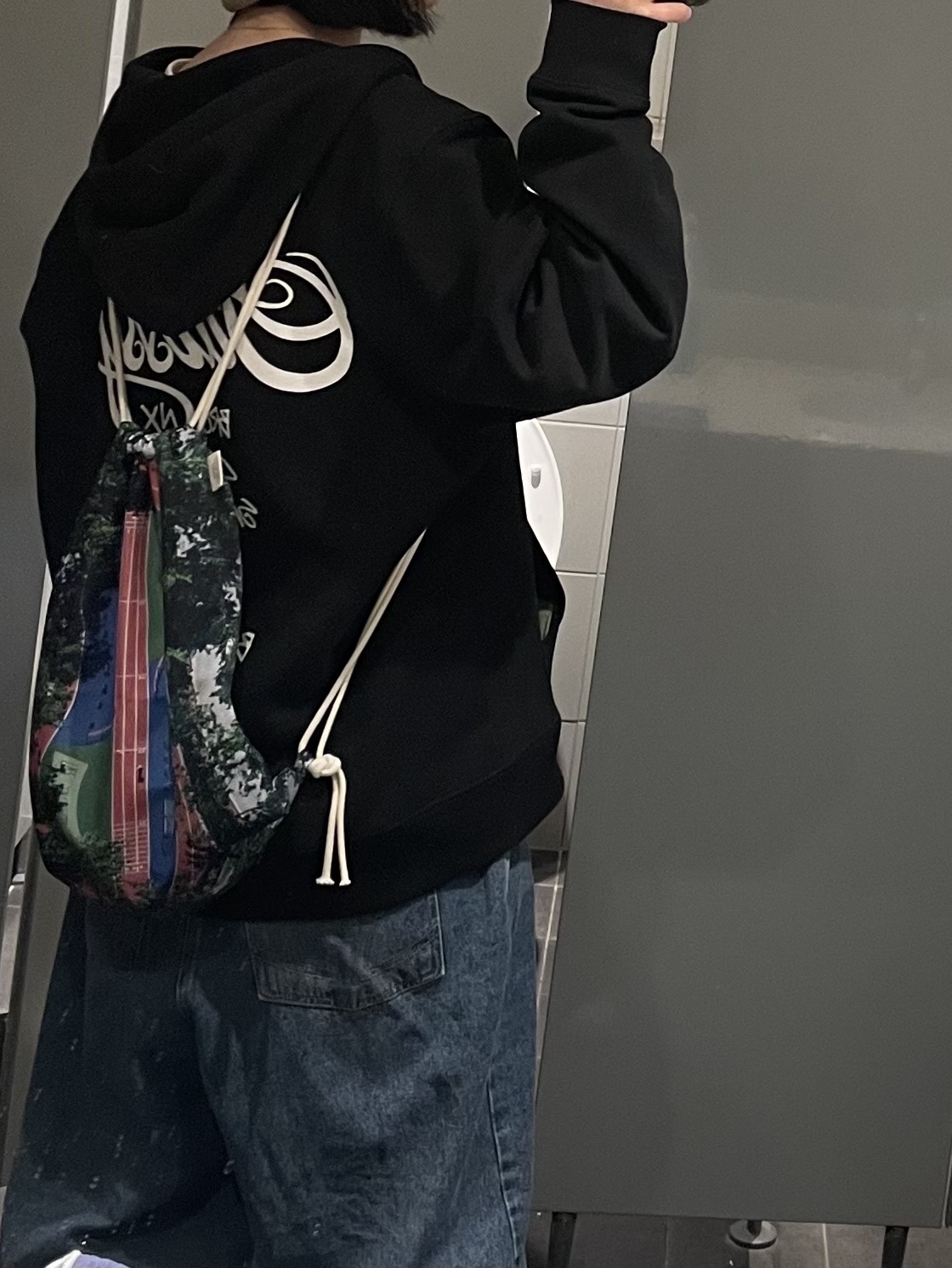 Stussy World Tour Zip Hoodie Black 2021 착용 스타일