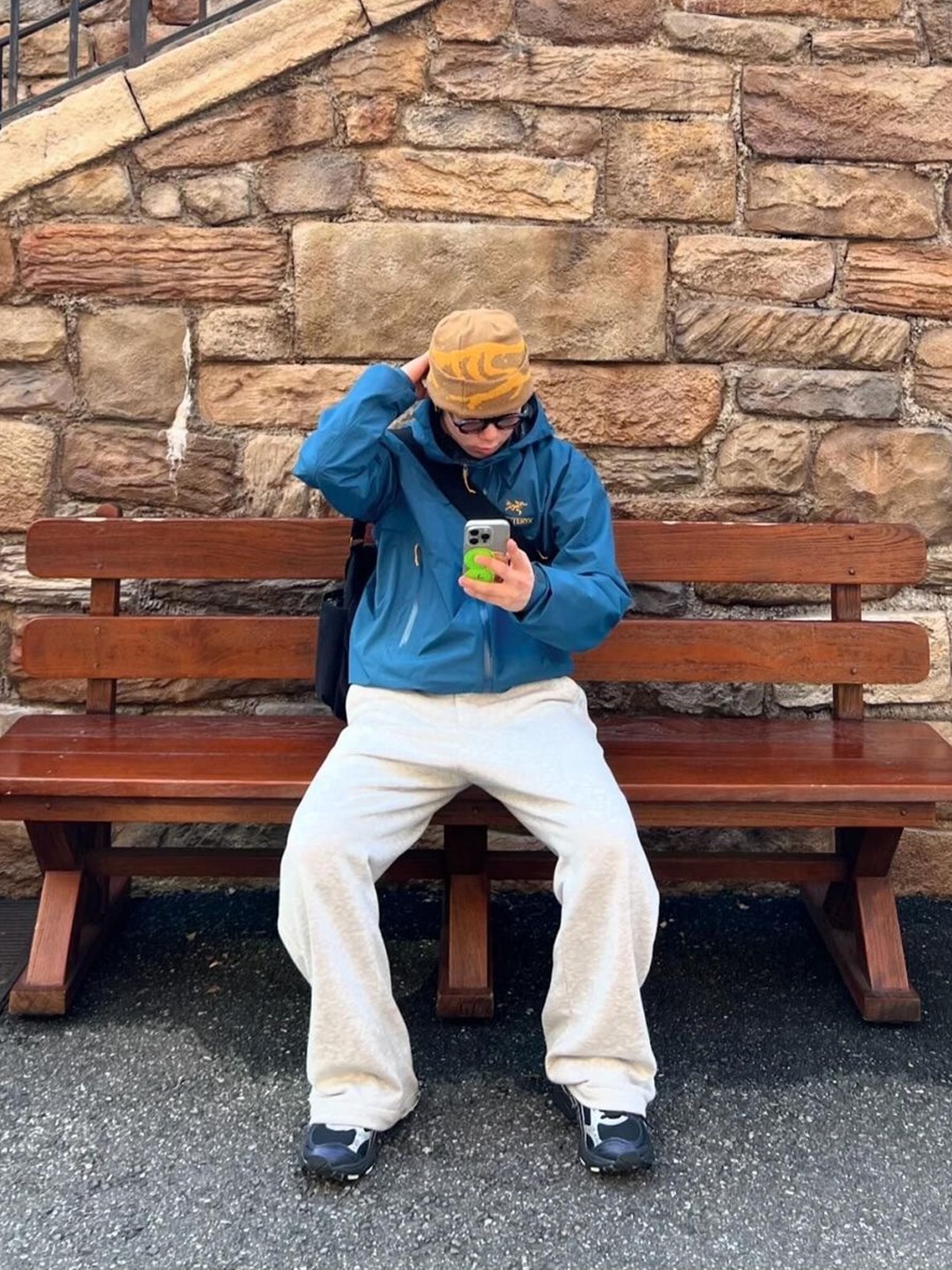 Arc'teryx Beta LT Jacket Solace, Diesel J-Rodney-A Jacket Multicolor 착용 스타일 - 2