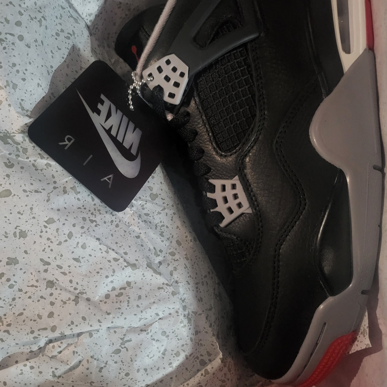 Jordan 4 Retro Bred Reimagined 착용 스타일