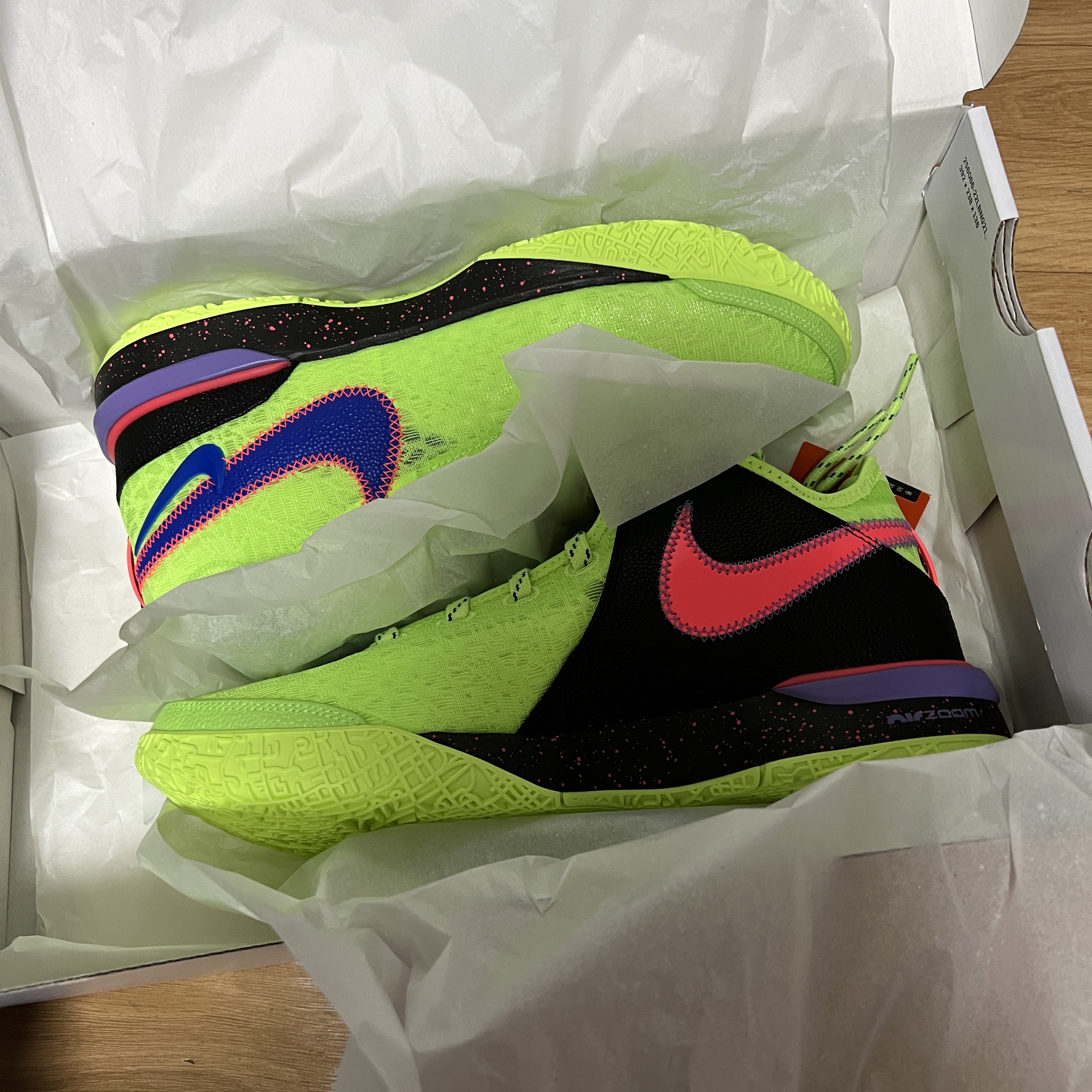 Nike LeBron NXXT Gen EP Ghost Green 착용 스타일 - 1