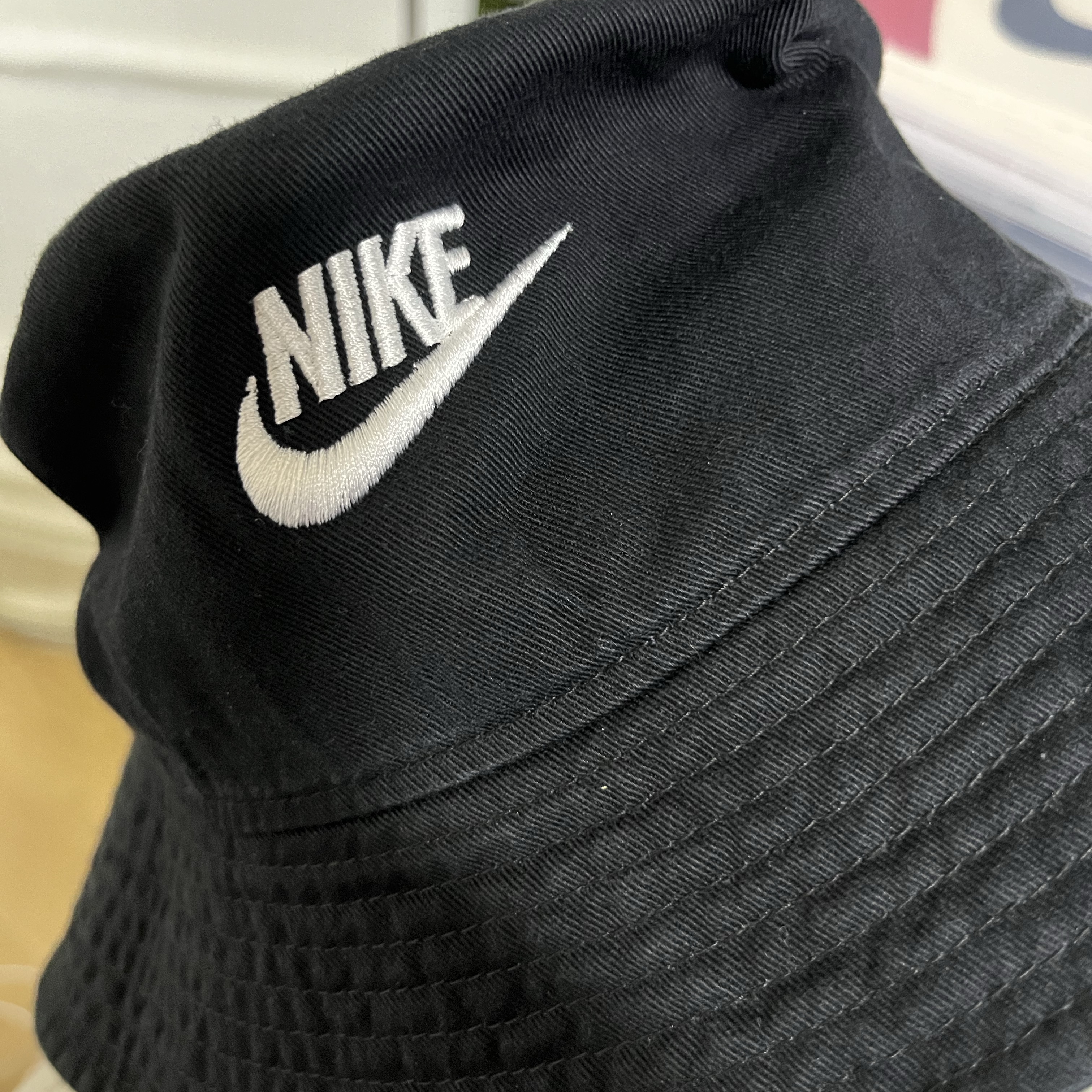 Nike Futura Washed Bucket Hat Black 착용 스타일