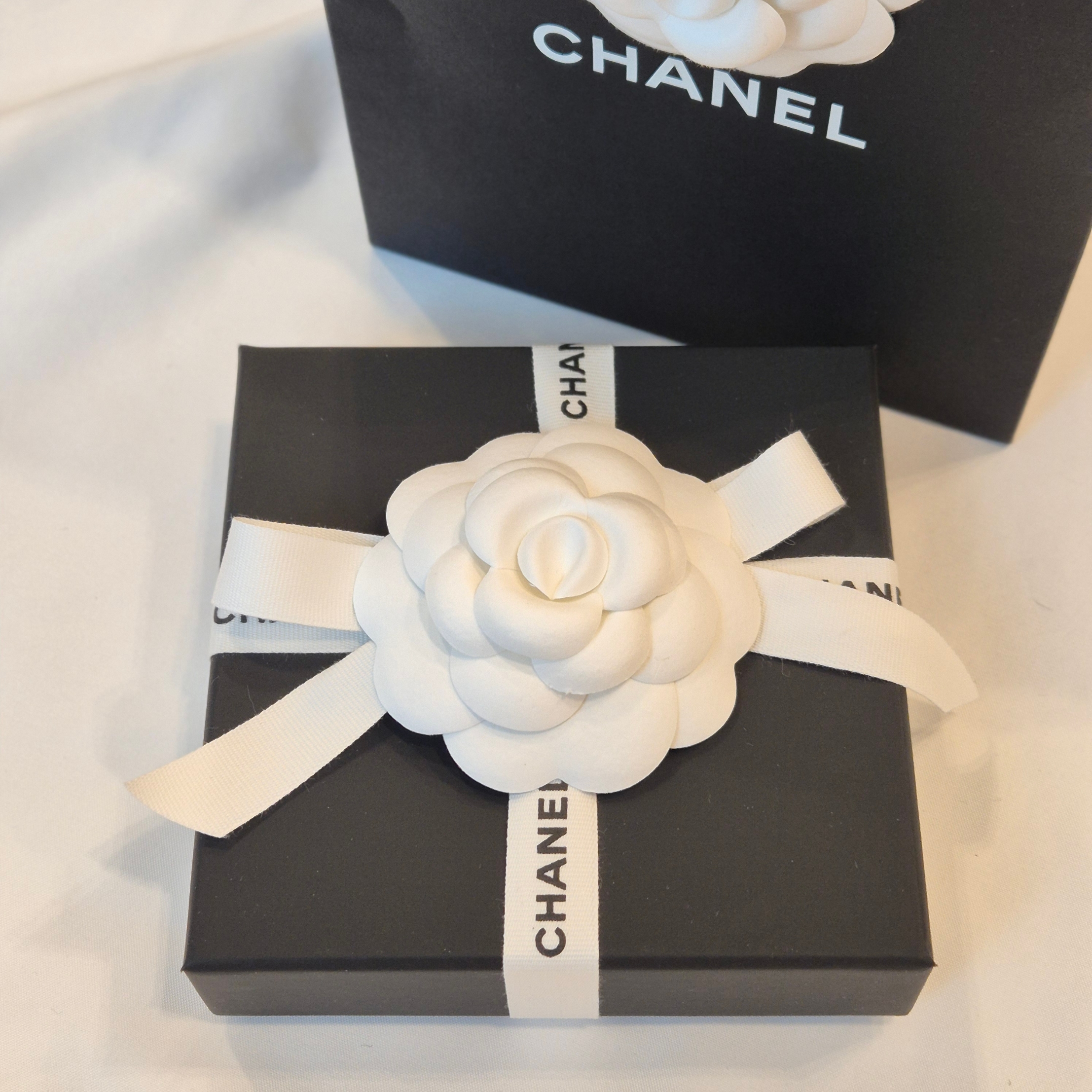 (W) Chanel Stud Earrings Metal Glass Pearls Strass & Gold Pink Pearly White Crystal 착용 스타일 - 4