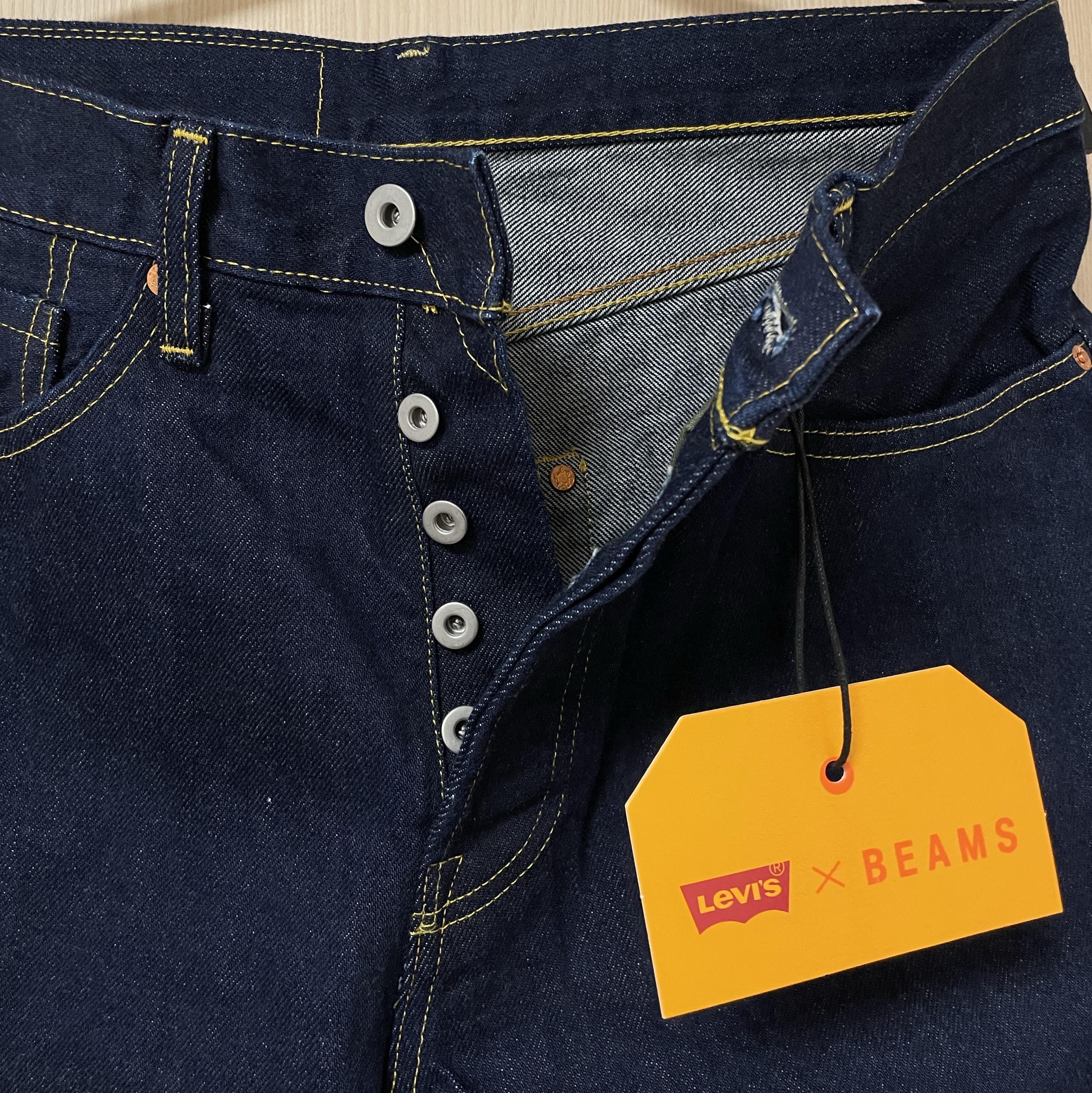Levi's x Beams Super Wide V2 Jeans Linse 착용 스타일 - 3