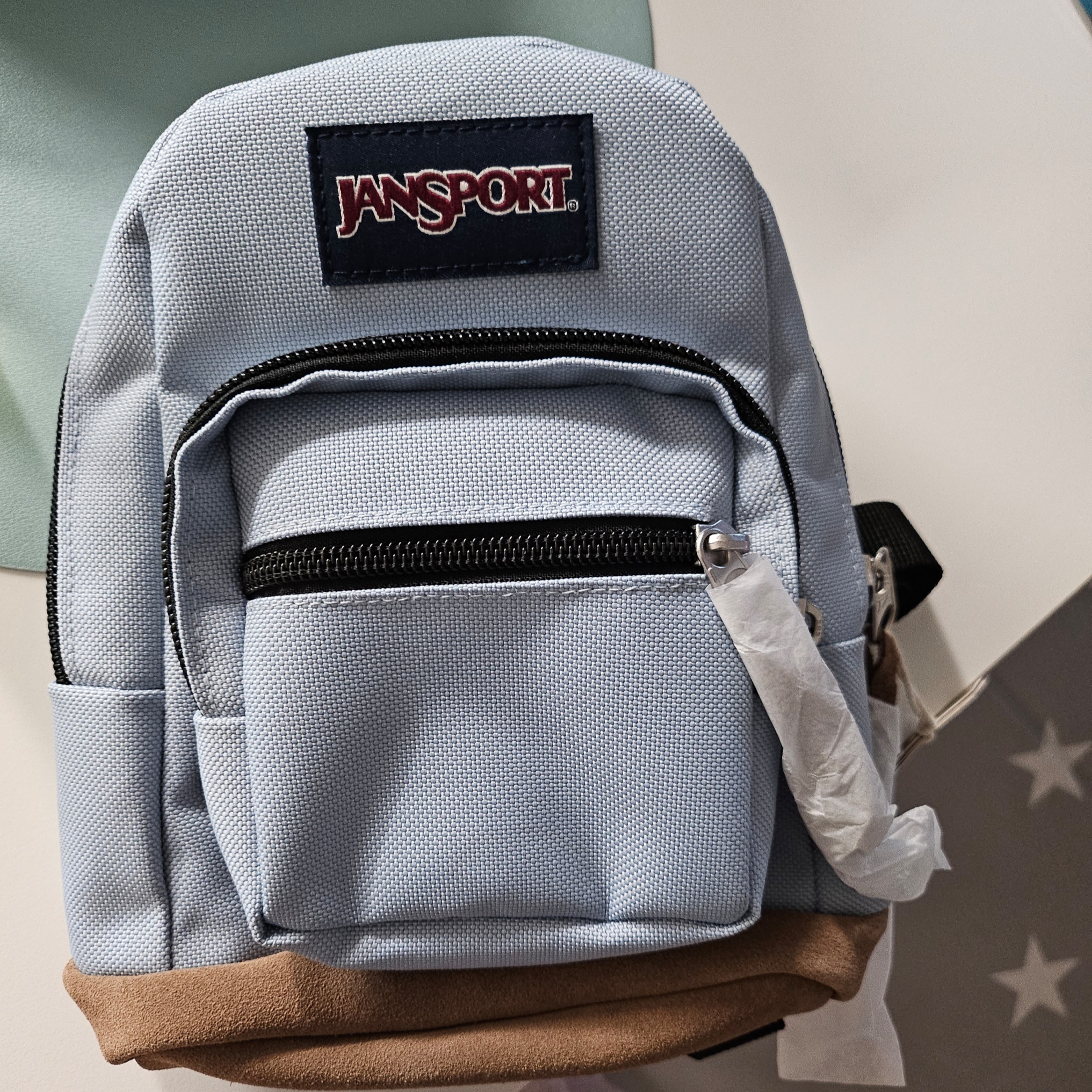 Jansport Right Pack Backpack Blue Dusk 착용 스타일 - 2