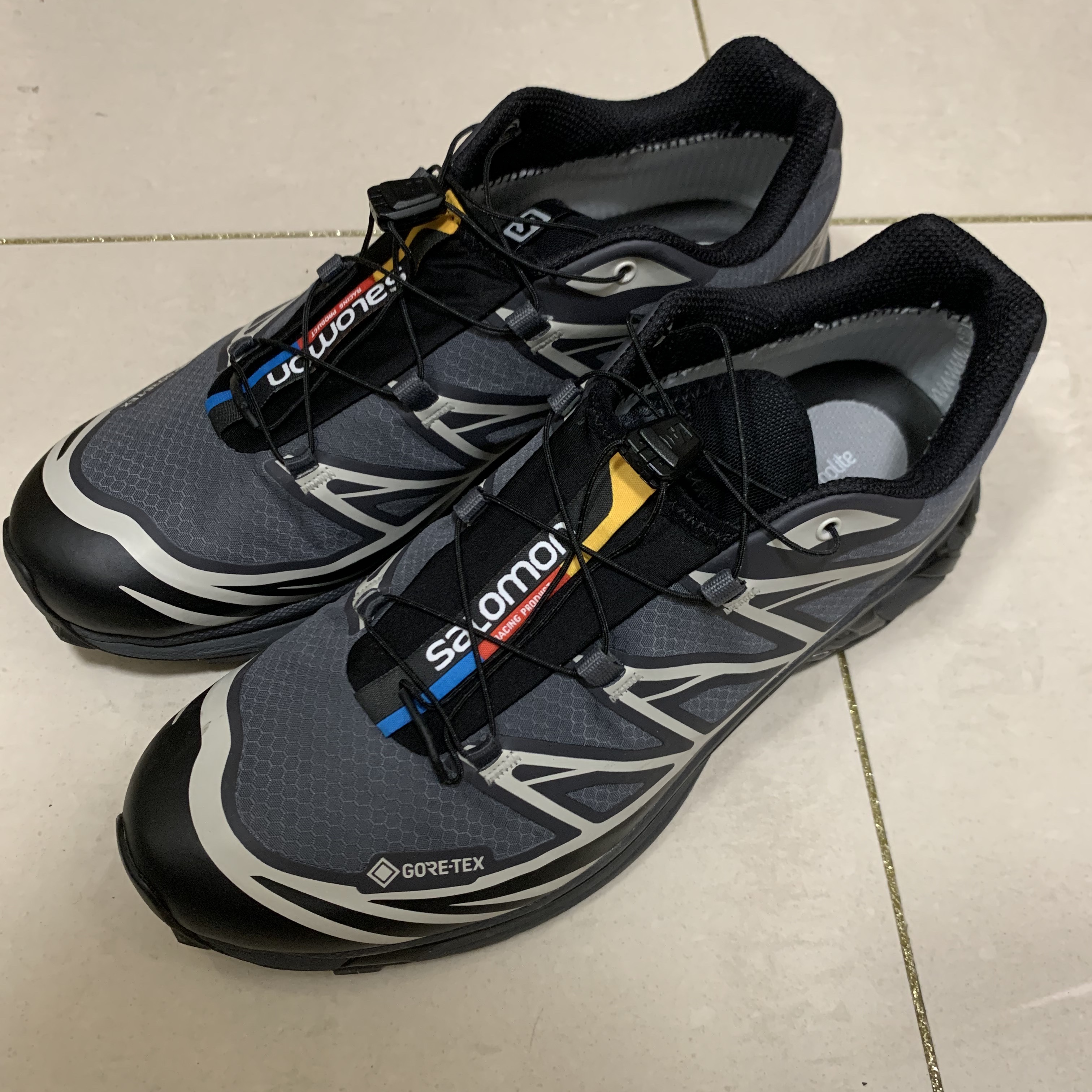 Salomon XT-6 Gore-Tex Black Ebony 착용 스타일