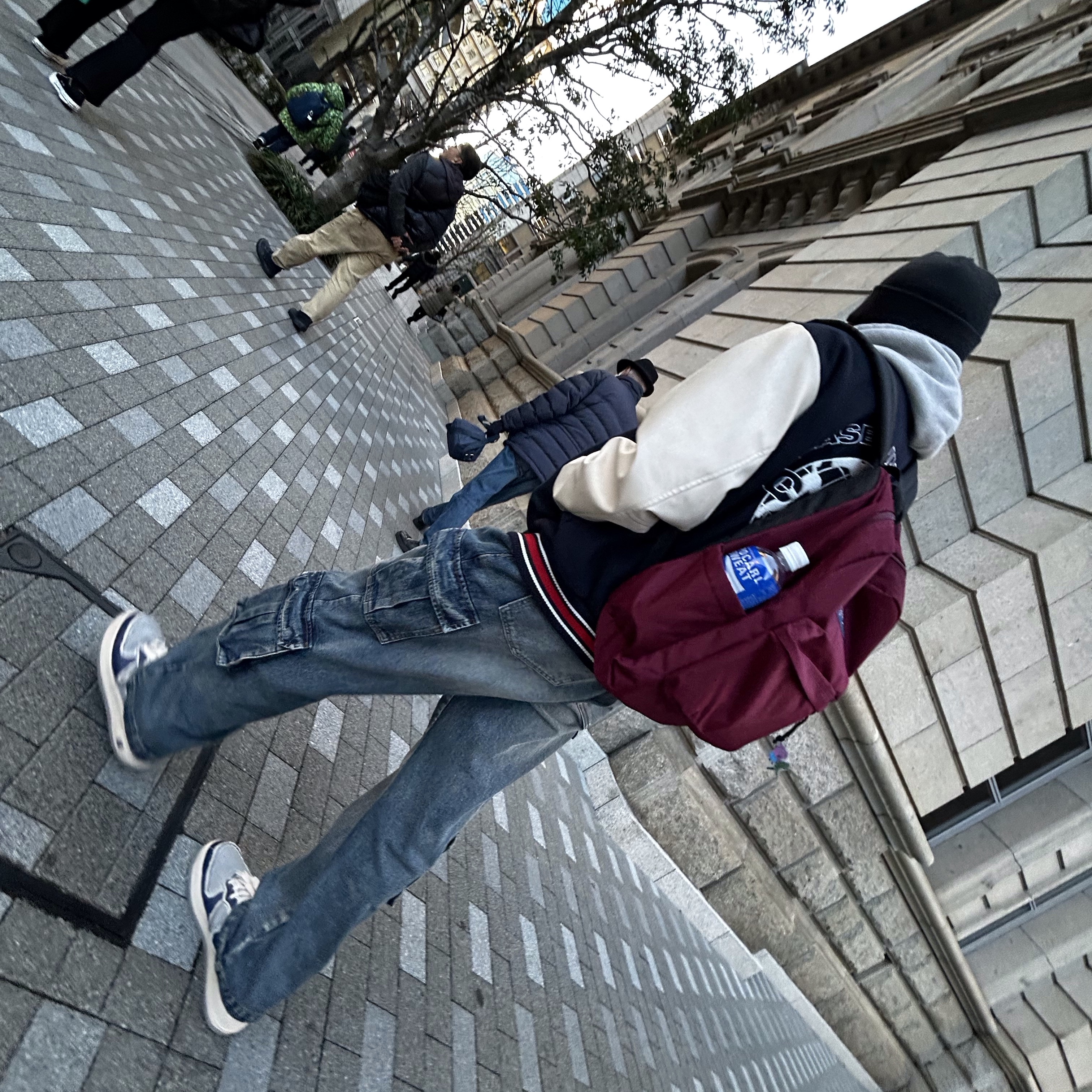 Nike Air Force 1 Mid '07 Pearl White, Jansport Superbreak Plus Laptop Backpack Russet Red 착용 스타일