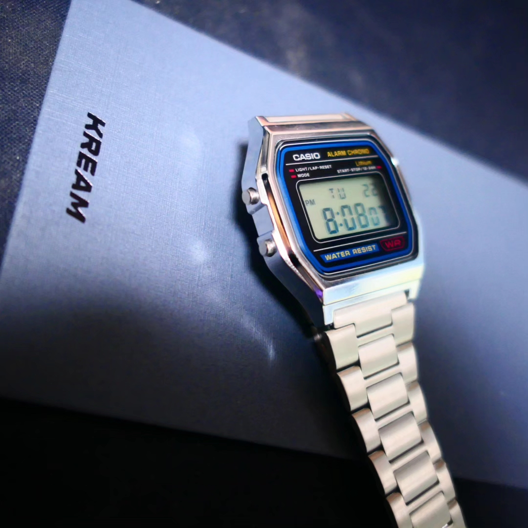 Casio A-158WA-1 착용 스타일 - 1