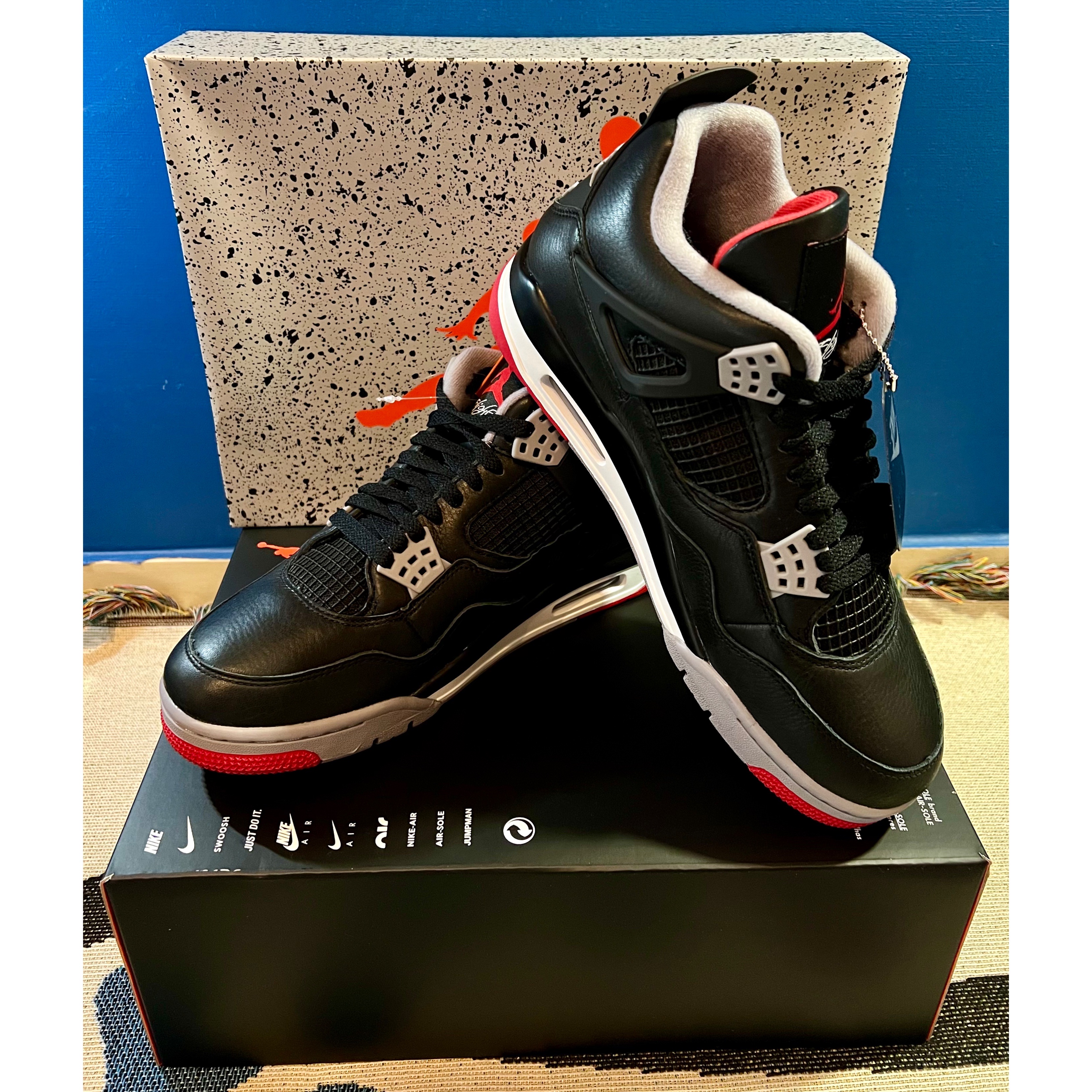 Jordan 4 Retro Bred Reimagined 착용 스타일 - 3
