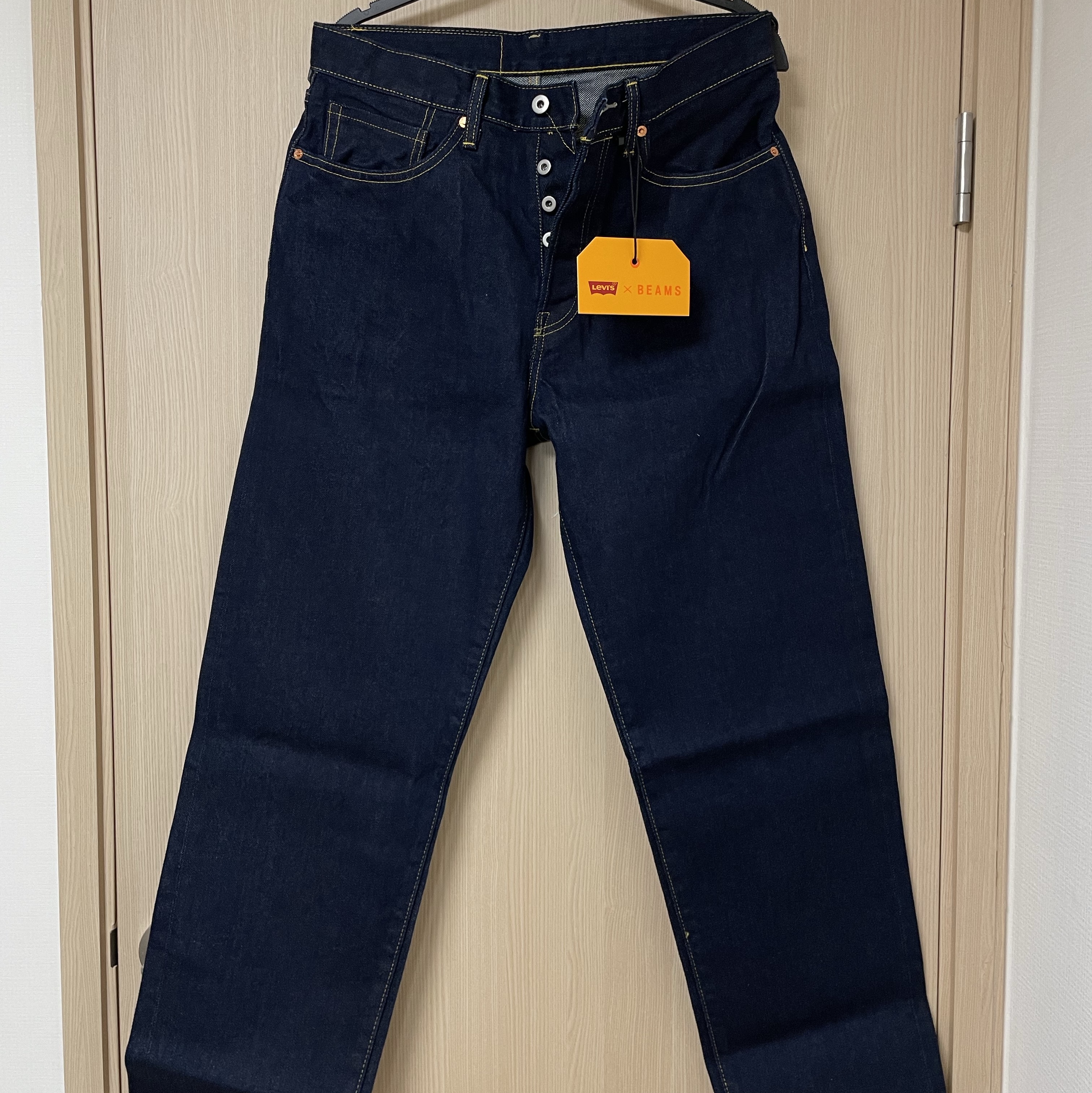 Levi's x Beams Super Wide V2 Jeans Linse 착용 스타일 - 2