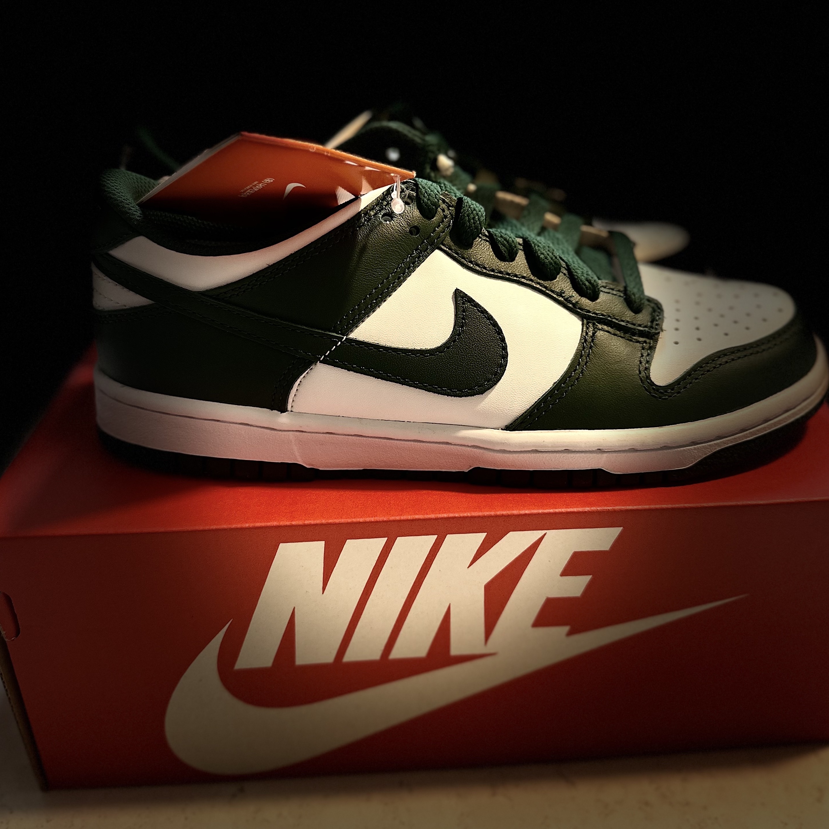 Nike Dunk Low Retro Varsity Green 착용 스타일 - 1
