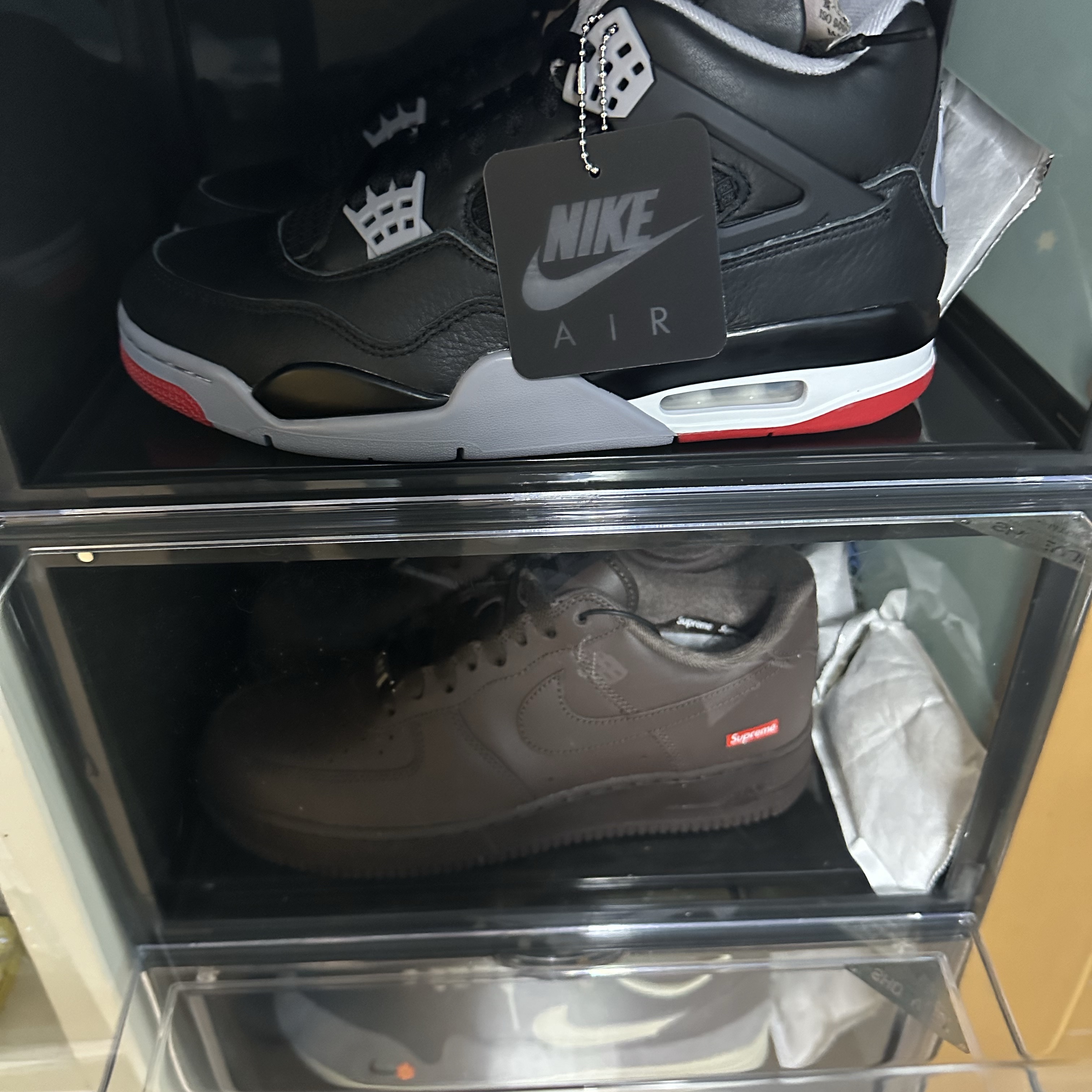 Jordan 4 Retro Bred Reimagined 착용 스타일