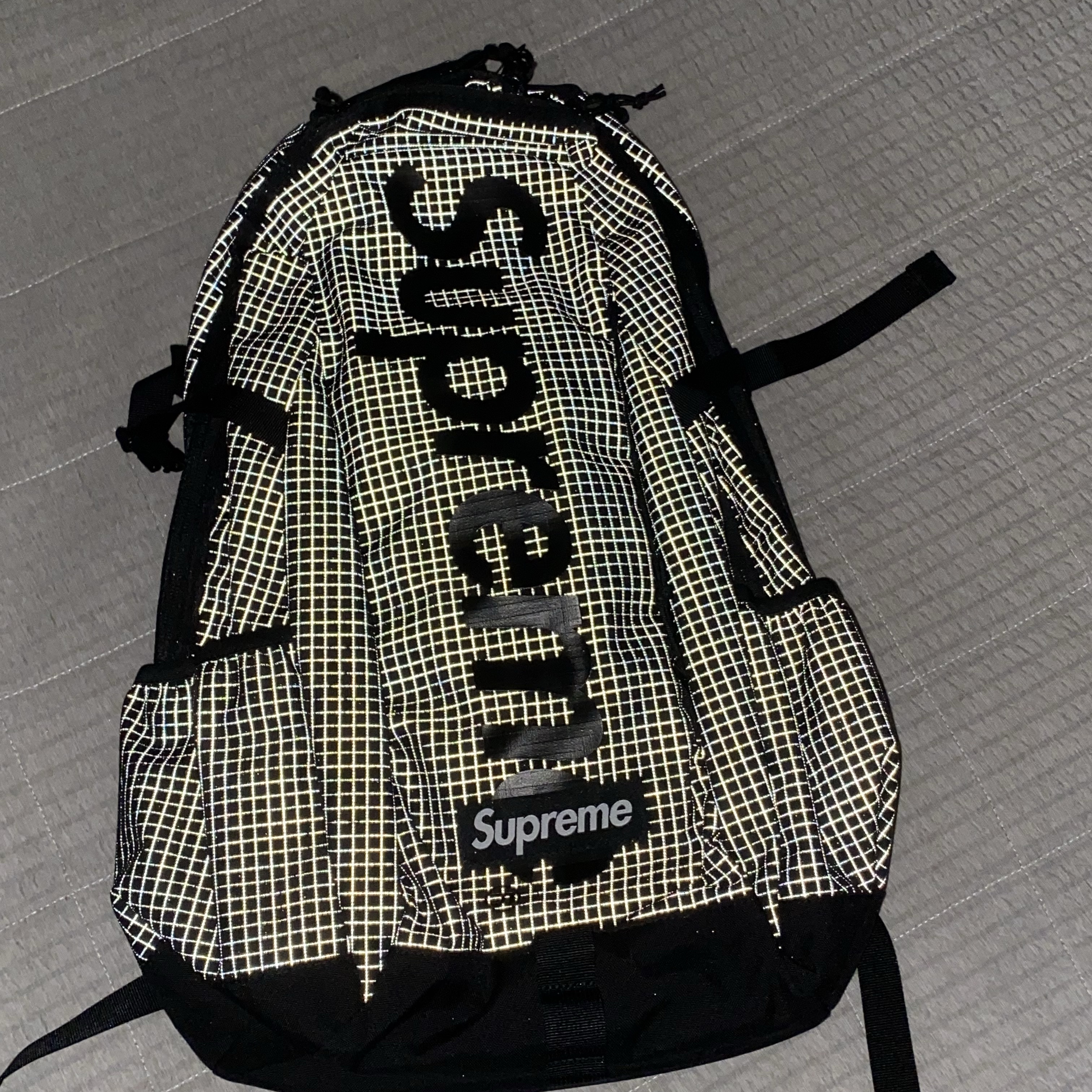 Supreme Backpack Black - 24SS 착용 스타일 - 2