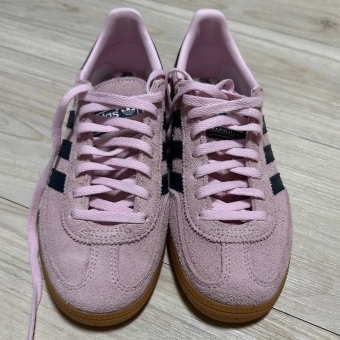 (W) Adidas Spezial Handball Clear Pink 착용 스타일