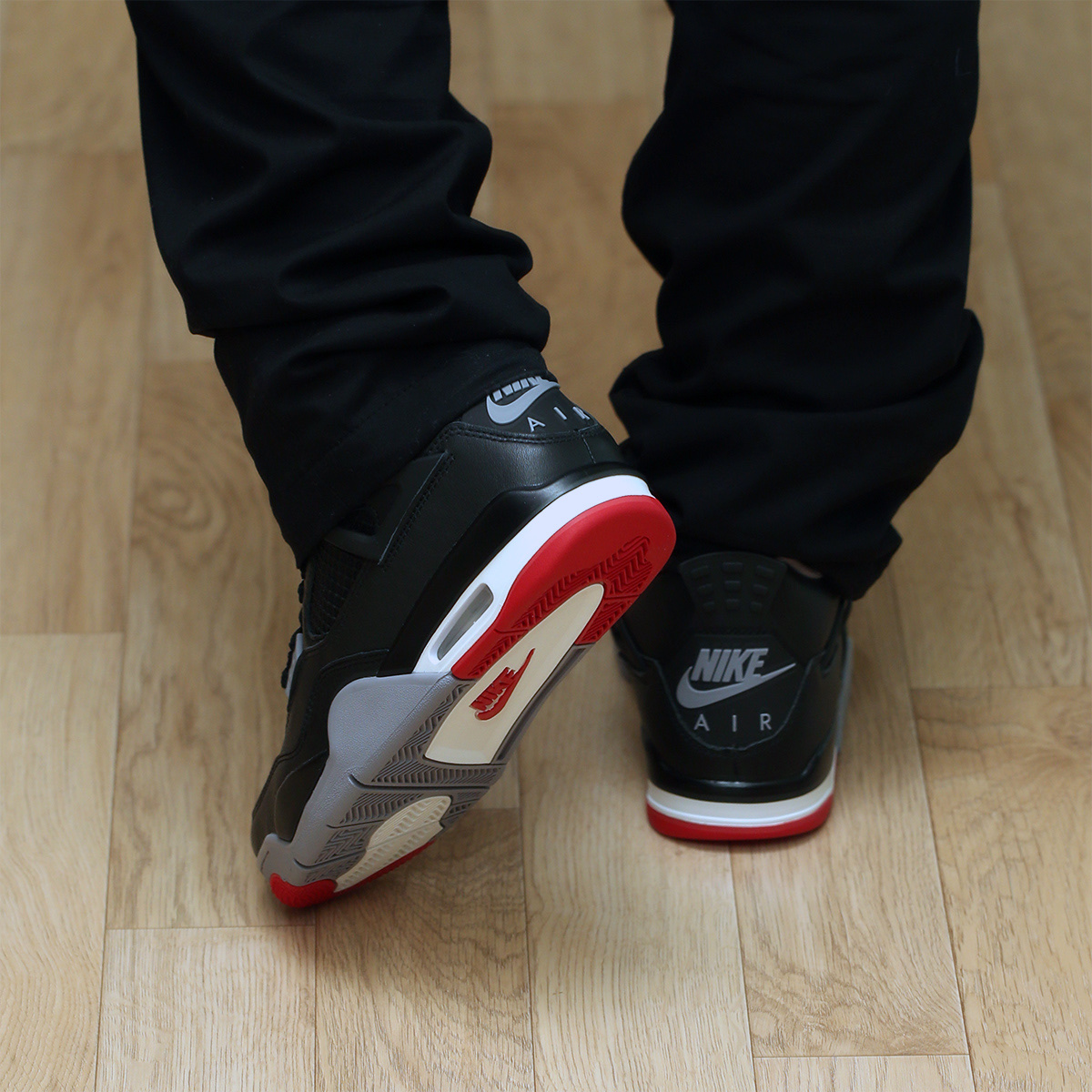 Jordan 4 Retro Bred Reimagined 착용 스타일 - 2