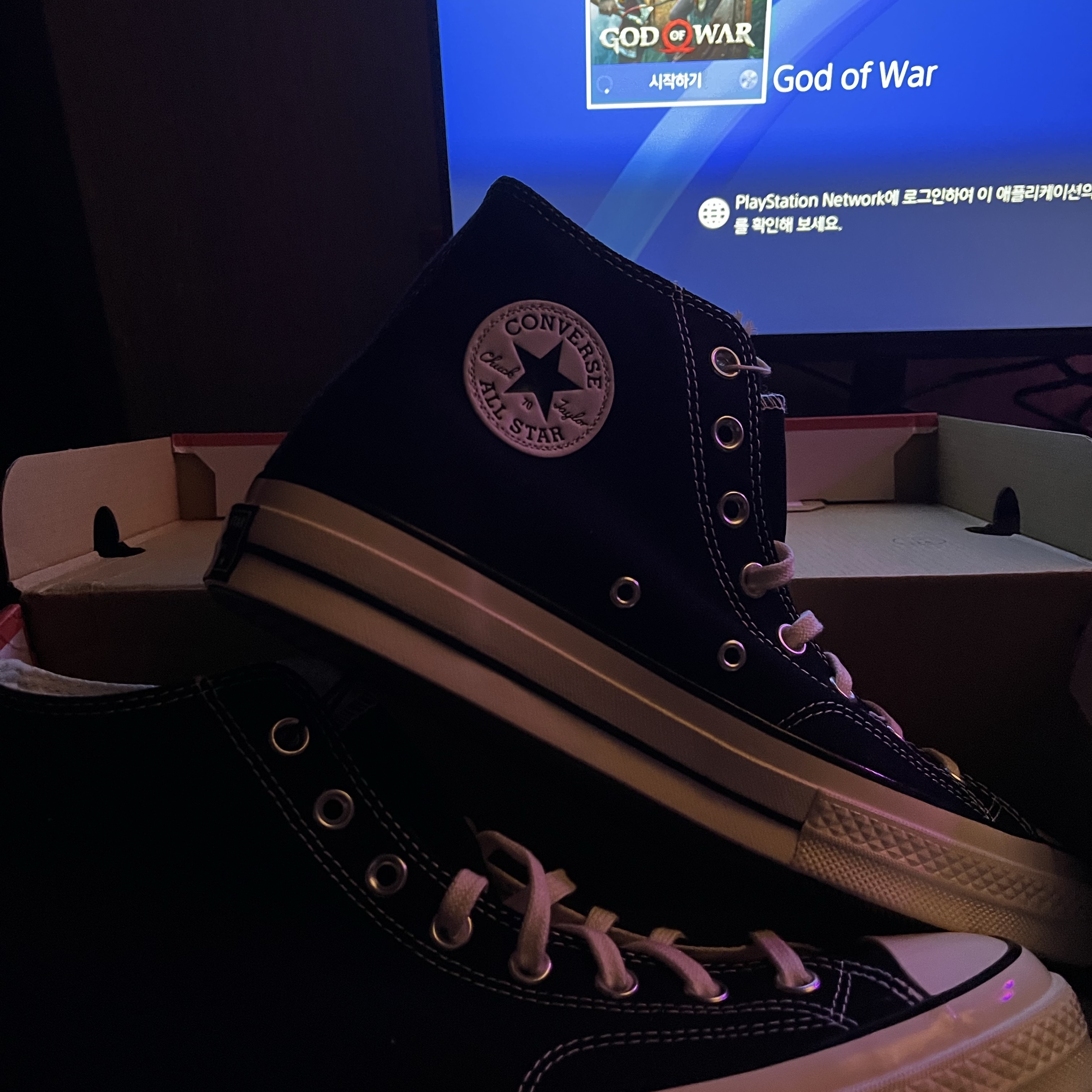 Converse Chuck 70 Hi Black 착용 스타일